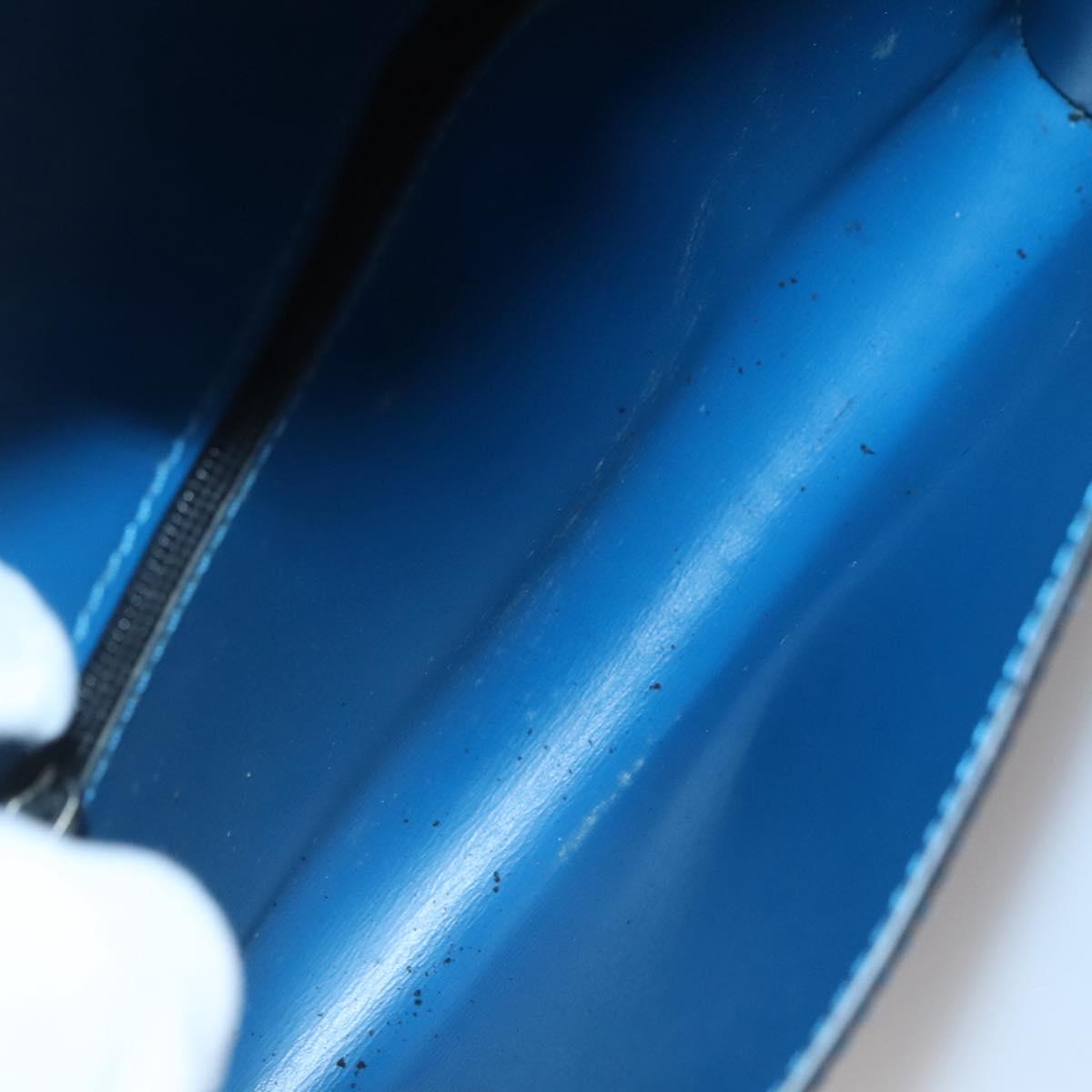 LOUIS VUITTON Epi Pochette Arche Shoulder Bag Blue M52575 LV Auth ep10558