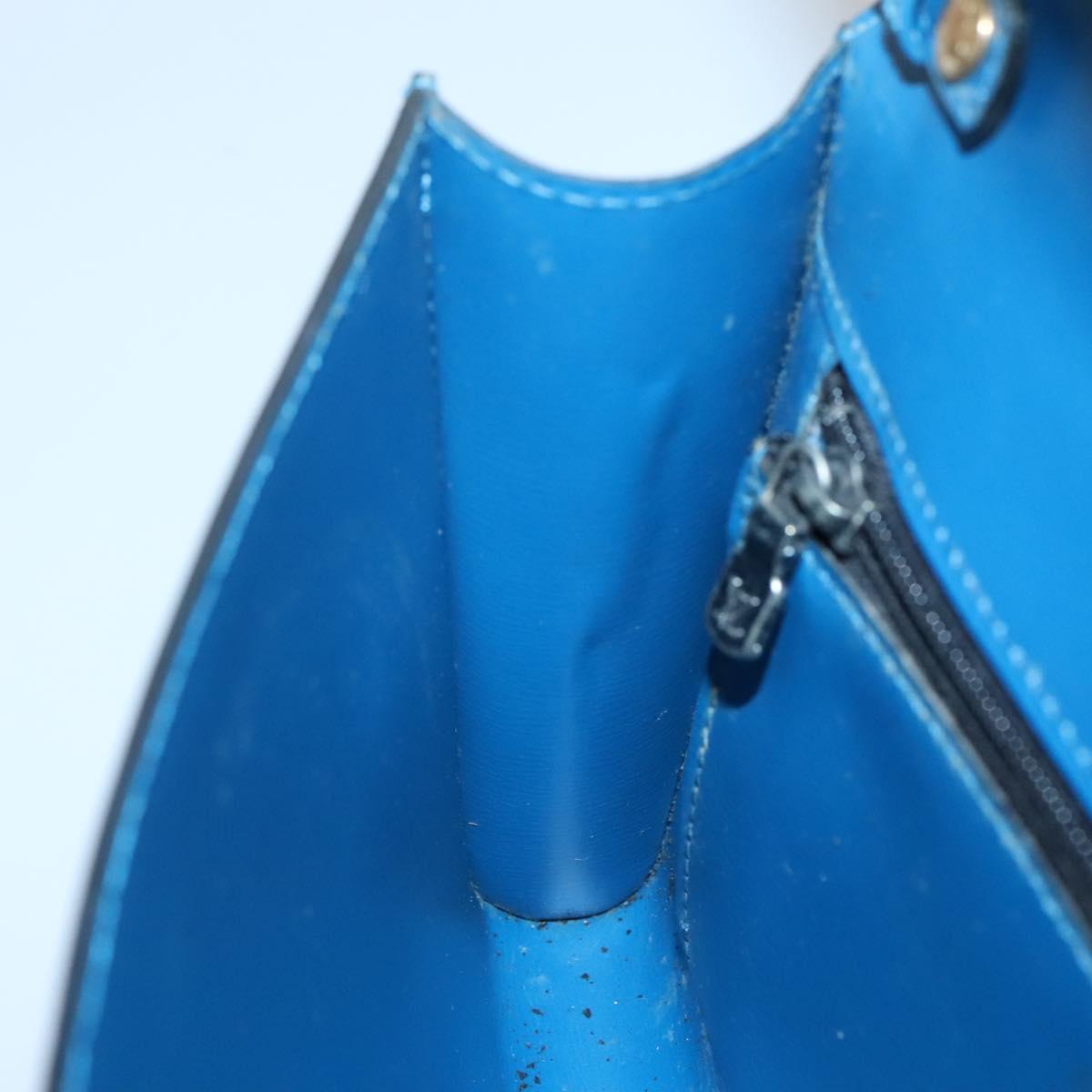 LOUIS VUITTON Epi Pochette Arche Shoulder Bag Blue M52575 LV Auth ep10558