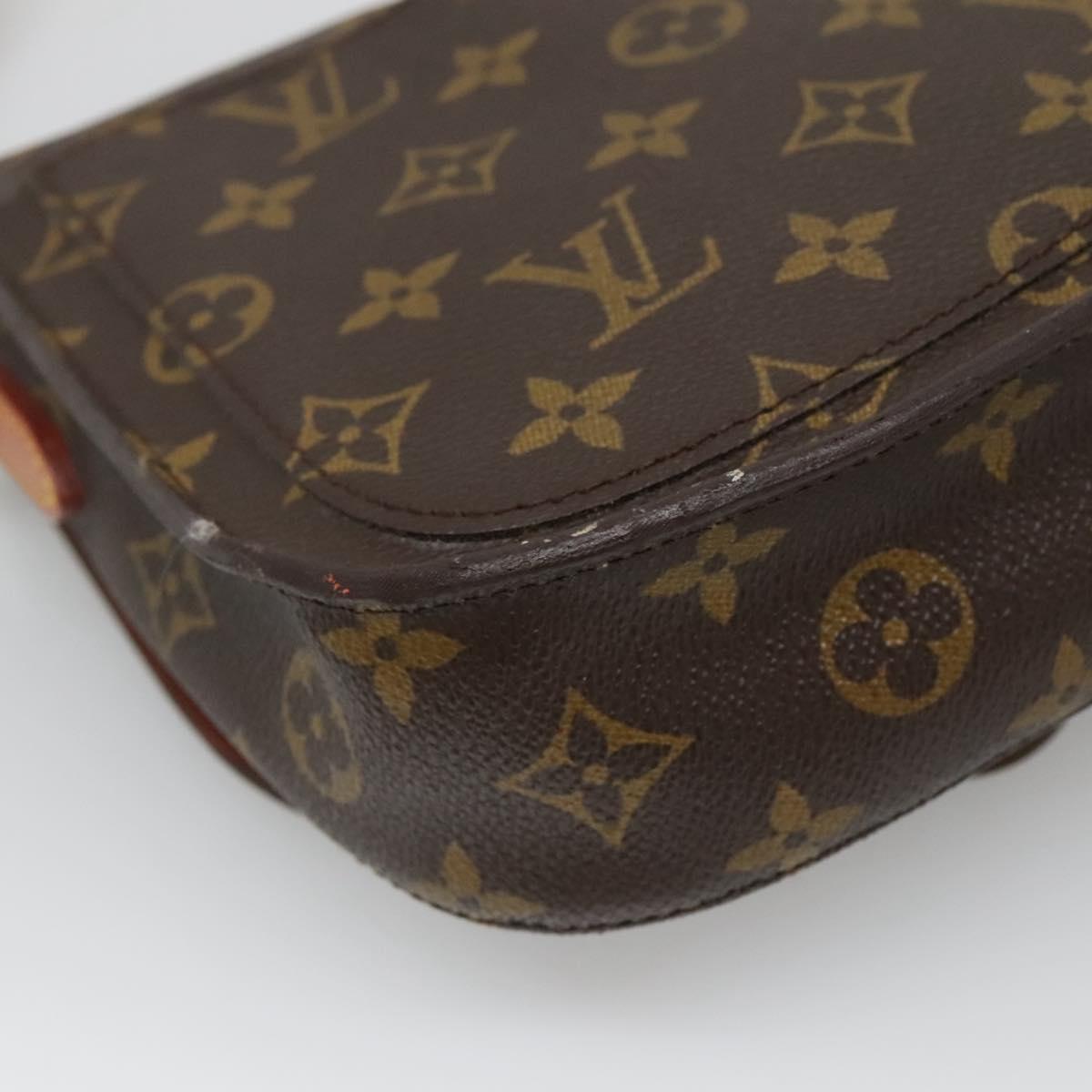 LOUIS VUITTON Monogram Saint Cloud MM Shoulder Bag M51243 LV Auth ep10559