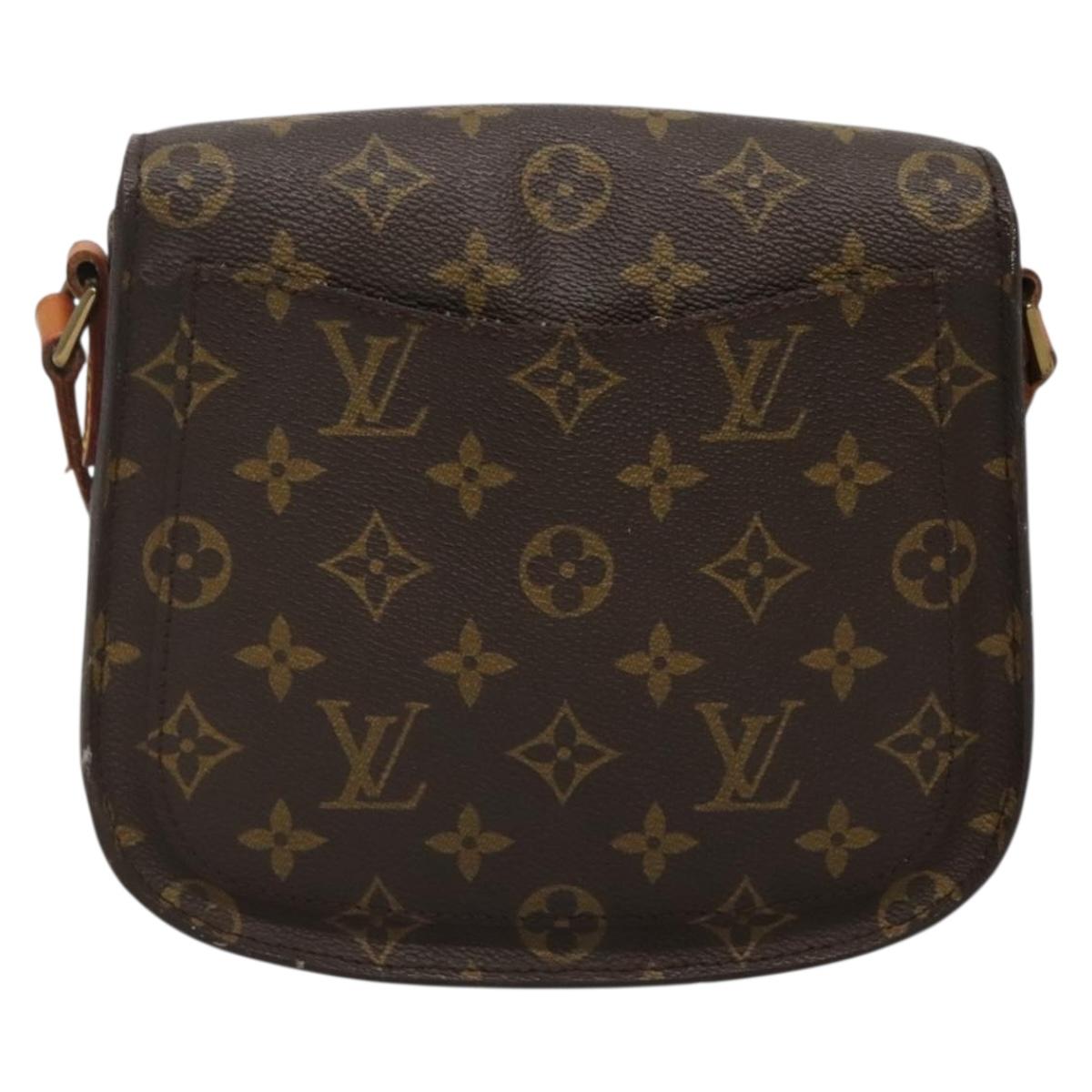 LOUIS VUITTON Monogram Saint Cloud MM Shoulder Bag M51243 LV Auth ep10559