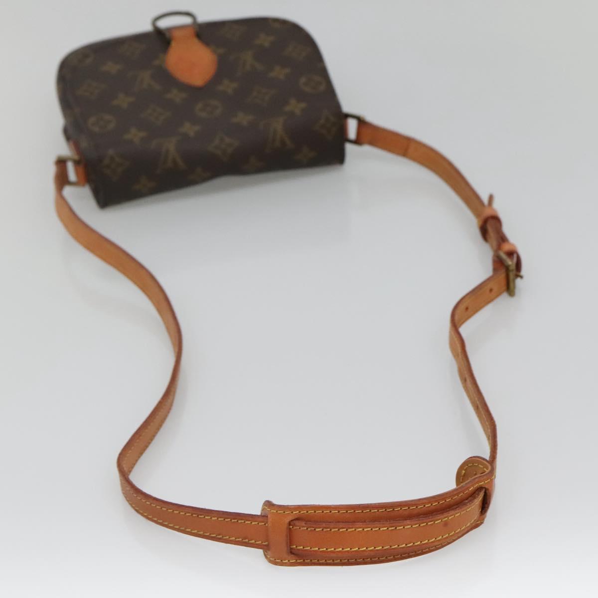 LOUIS VUITTON Monogram Saint Cloud MM Shoulder Bag M51243 LV Auth ep10559