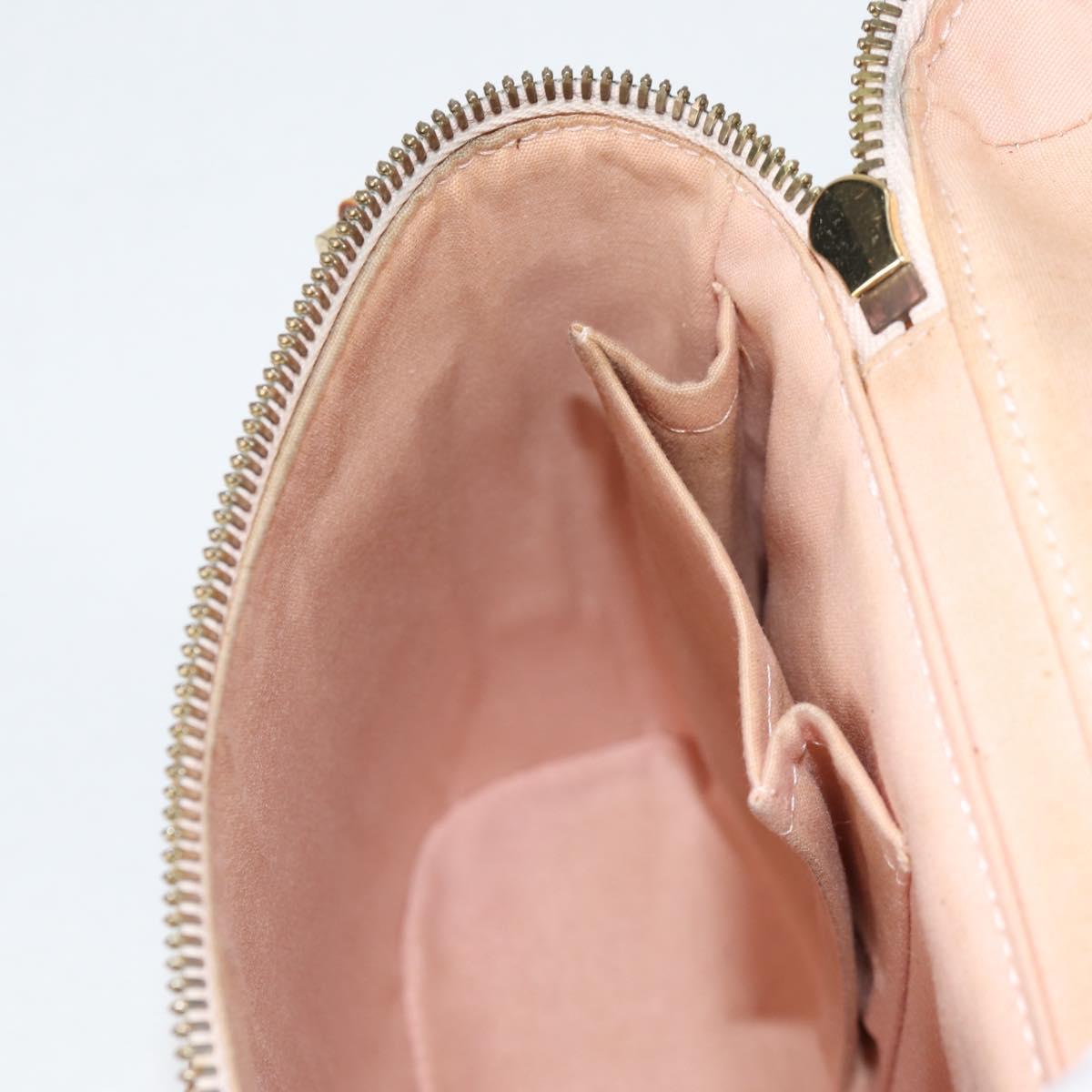 LOUIS VUITTON Vernis Sullivan Vertical Bag Marshmallow Pink M91298 Auth ep10572