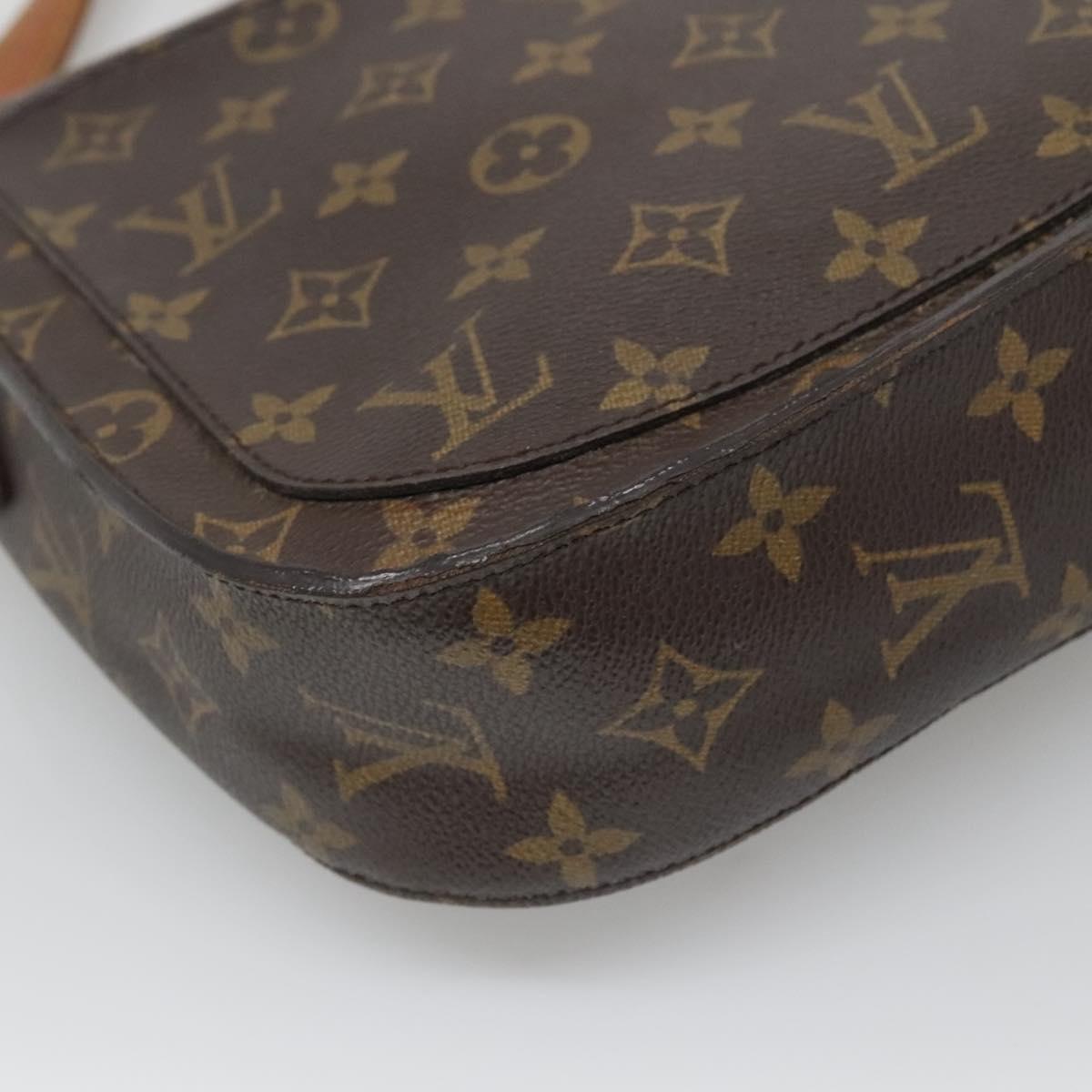 LOUIS VUITTON Monogram Saint Cloud GM Shoulder Bag M51242 LV Auth ep10579