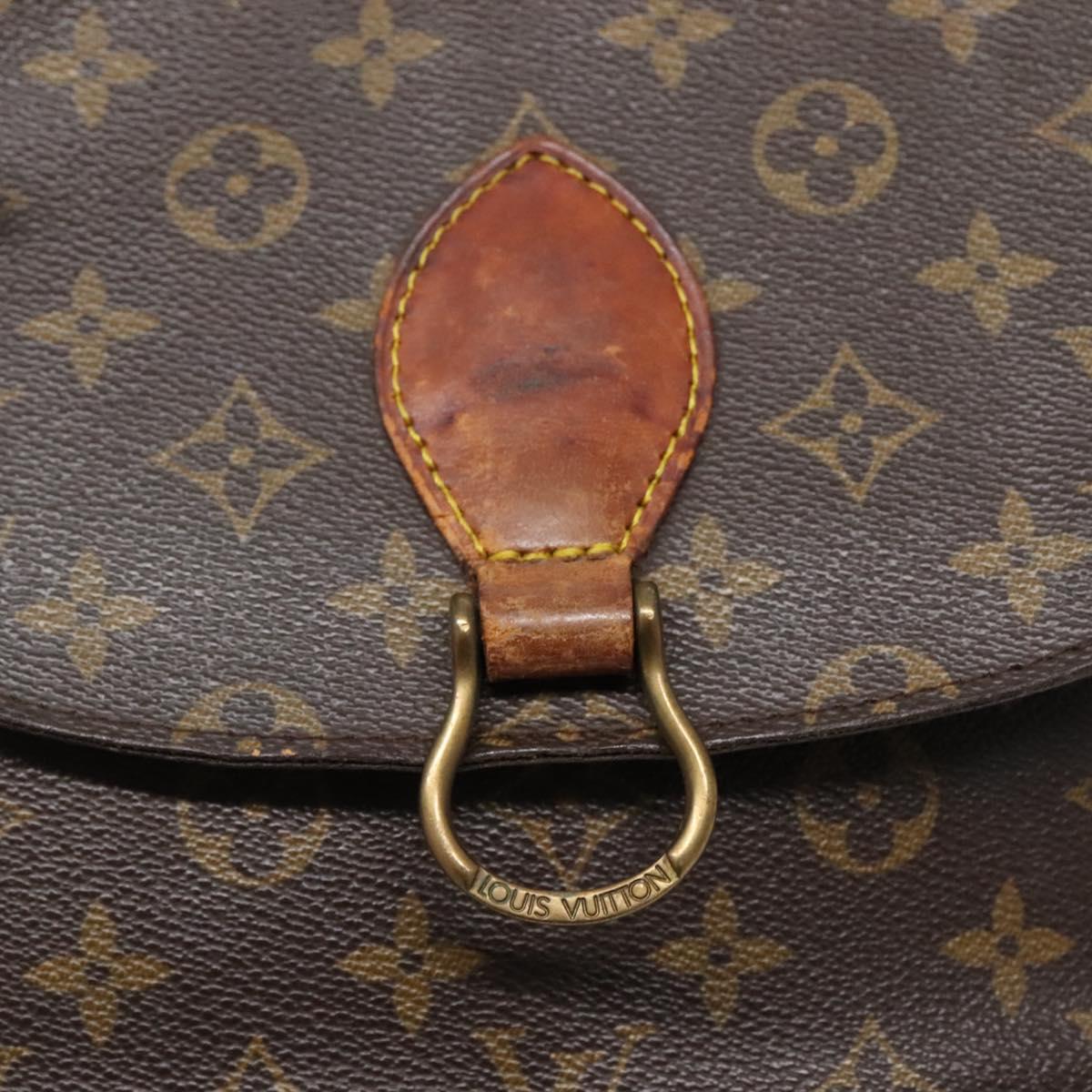 LOUIS VUITTON Monogram Saint Cloud GM Shoulder Bag M51242 LV Auth ep10579