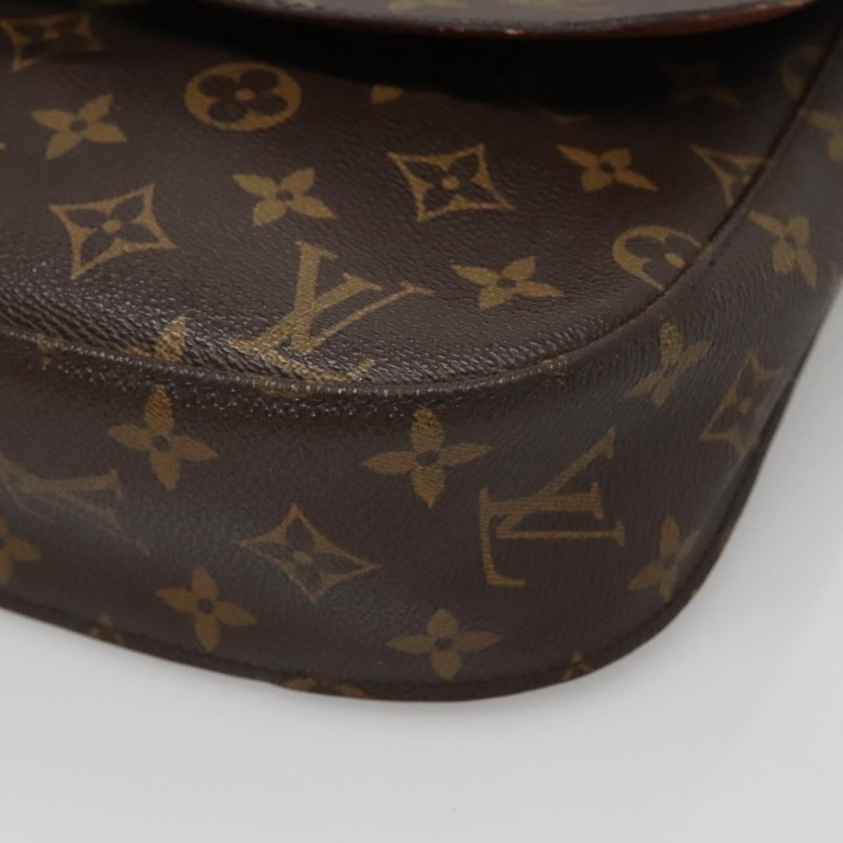 LOUIS VUITTON Monogram Saint Cloud GM Shoulder Bag M51242 LV Auth ep10583