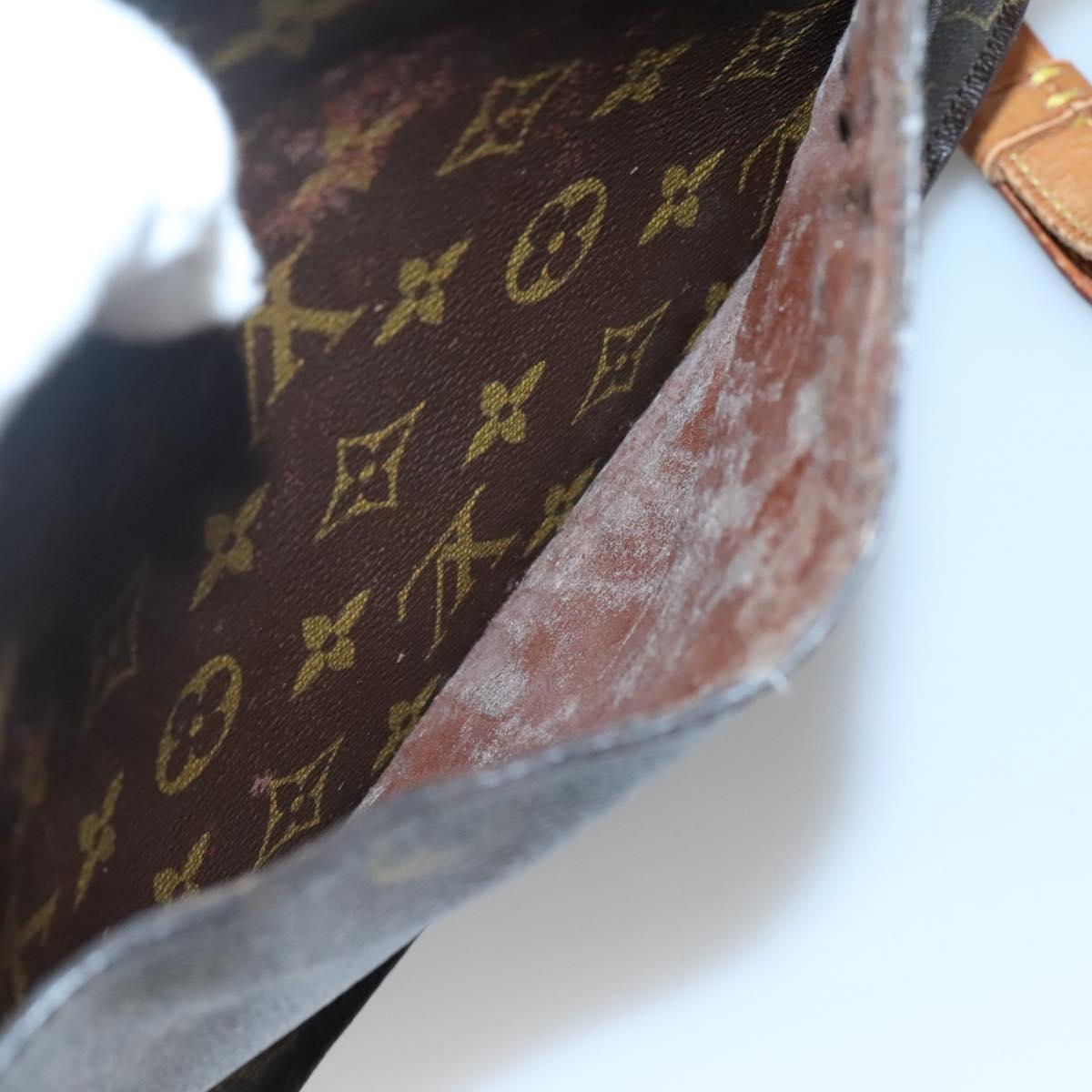 LOUIS VUITTON Monogram Saint Cloud GM Shoulder Bag M51242 LV Auth ep10583