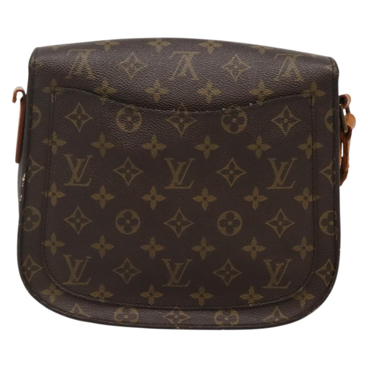 LOUIS VUITTON Monogram Saint Cloud GM Shoulder Bag M51242 LV Auth ep10583
