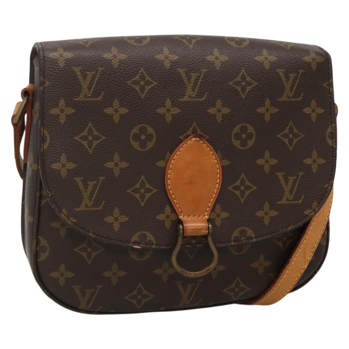 LOUIS VUITTON Monogram Saint Cloud GM Shoulder Bag M51242 LV Auth ep10607