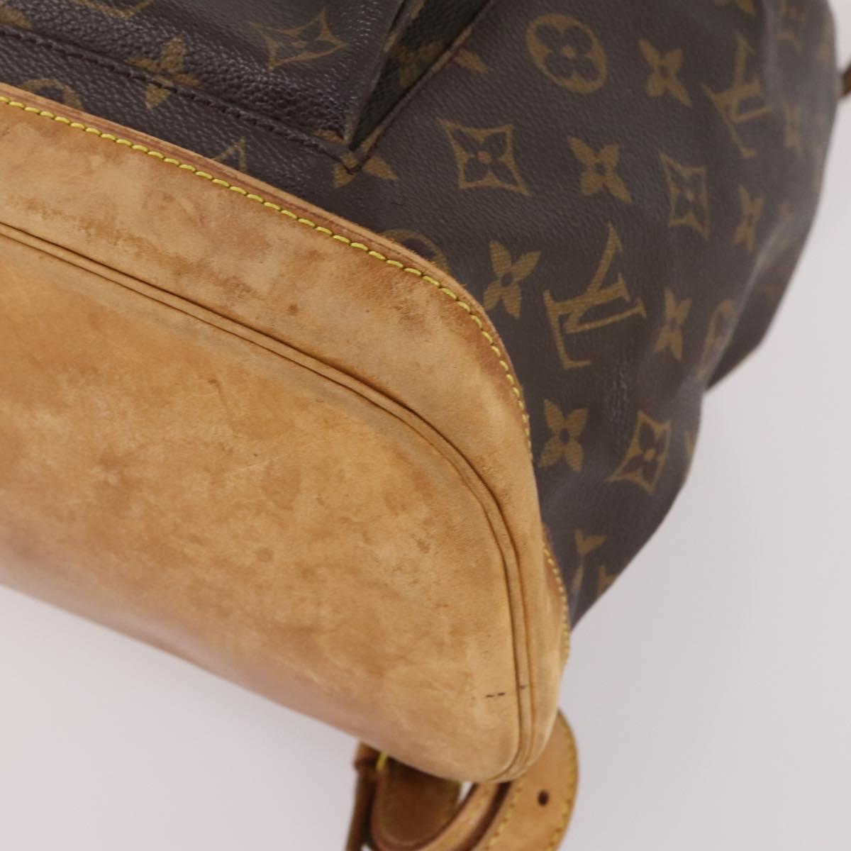 LOUIS VUITTON Monogram Montsouris GM Backpack M51135 LV Auth ep10626