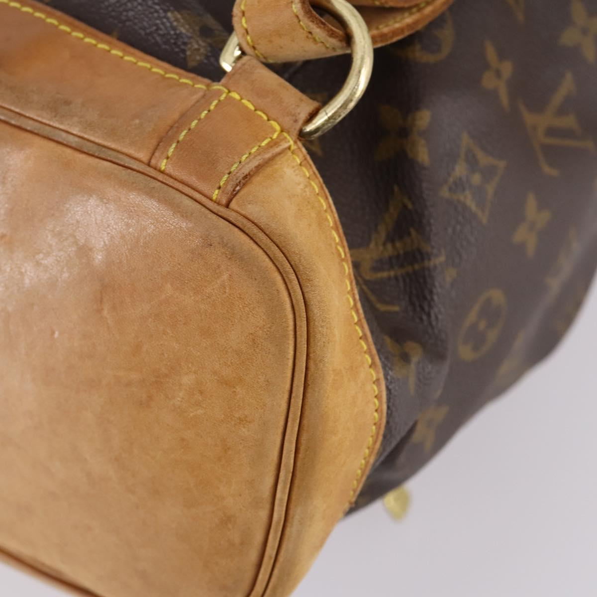 LOUIS VUITTON Monogram Montsouris GM Backpack M51135 LV Auth ep10626