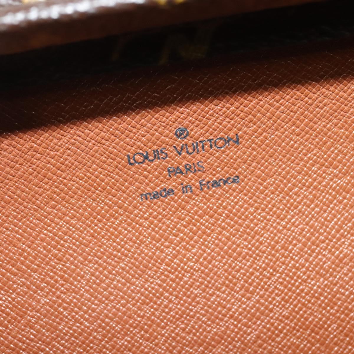 LOUIS VUITTON Monogram Serviette Fermoir Business Bag M53305 LV Auth ep10677