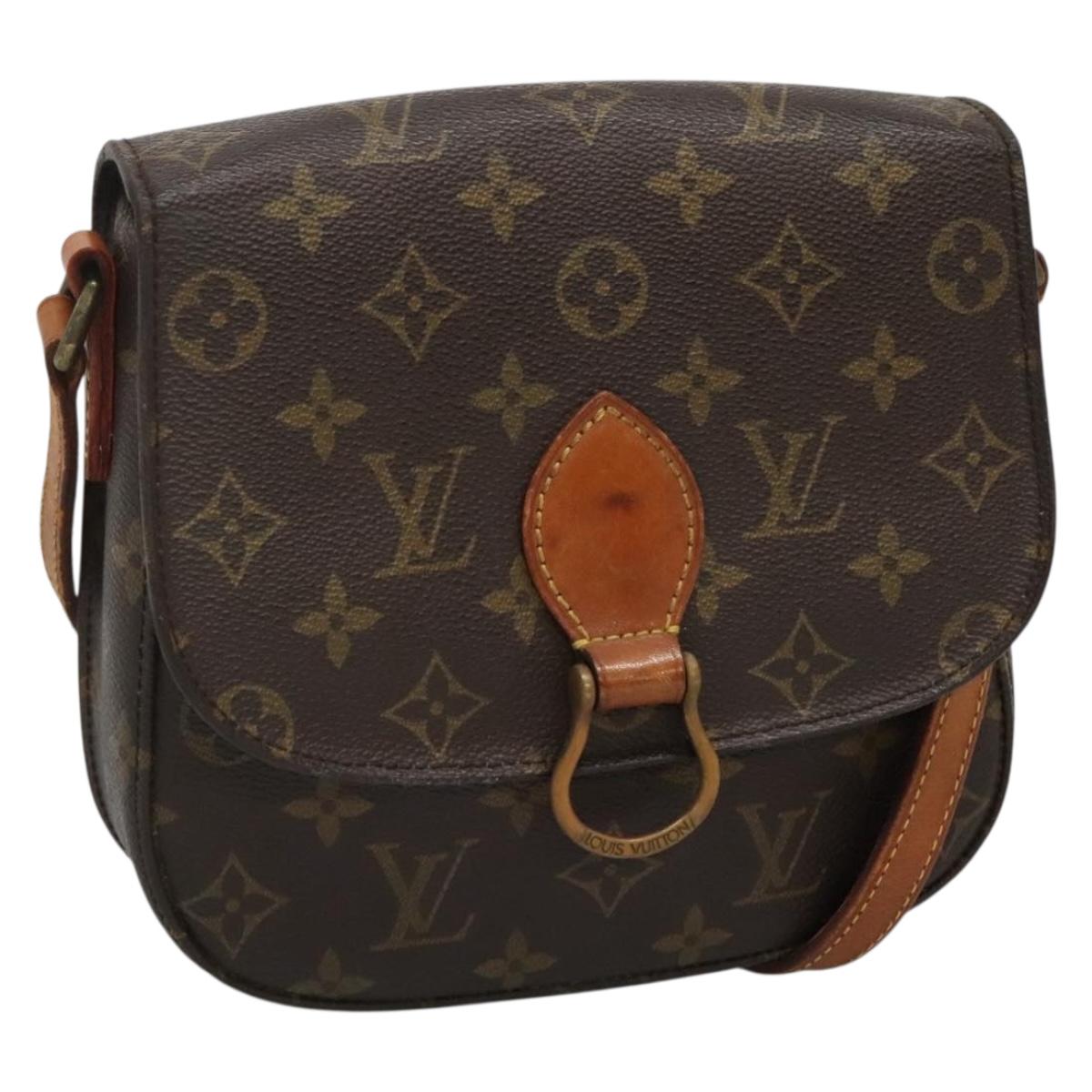 LOUIS VUITTON Monogram Saint Cloud MM Shoulder Bag M51243 LV Auth ep10706