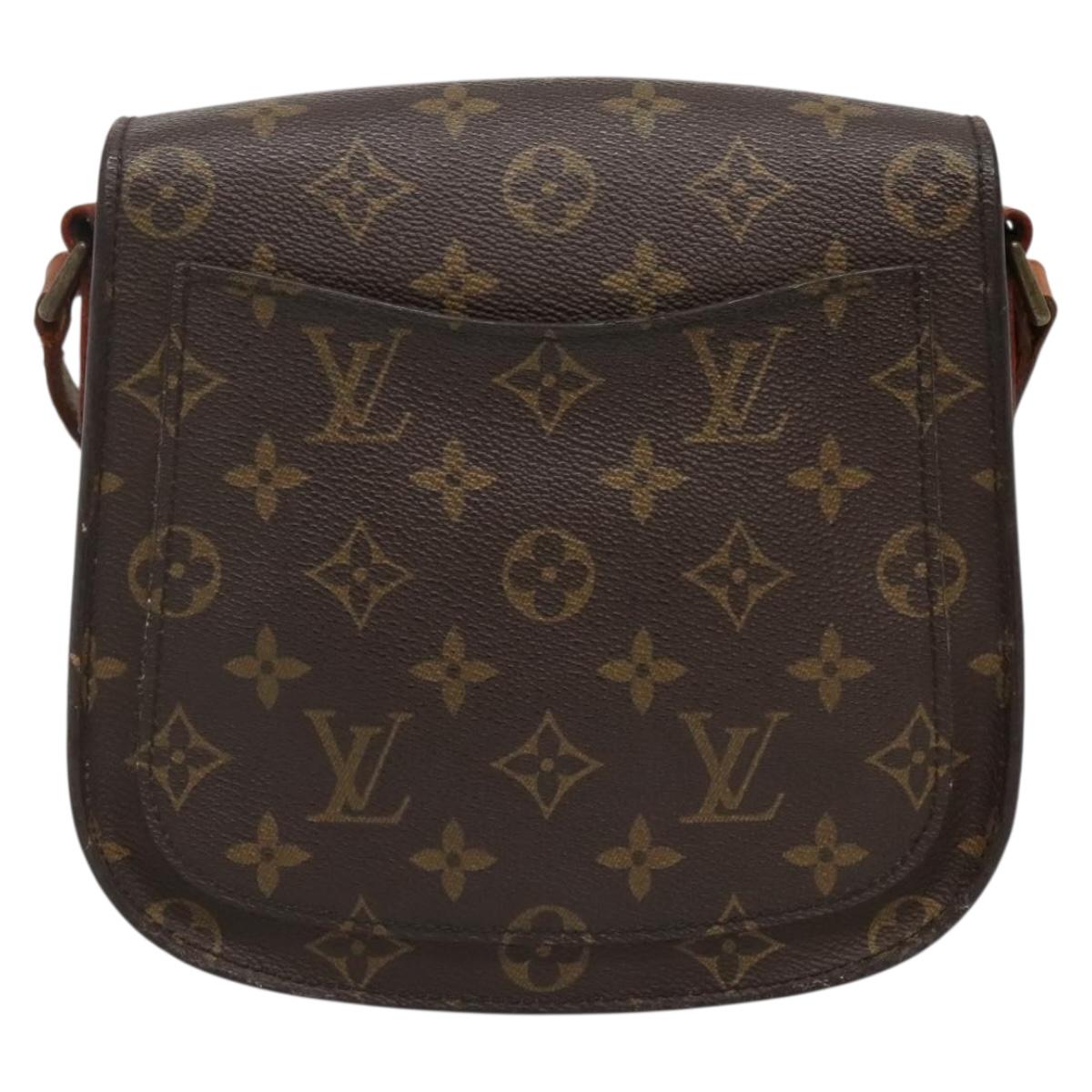 LOUIS VUITTON Monogram Saint Cloud MM Shoulder Bag M51243 LV Auth ep10706