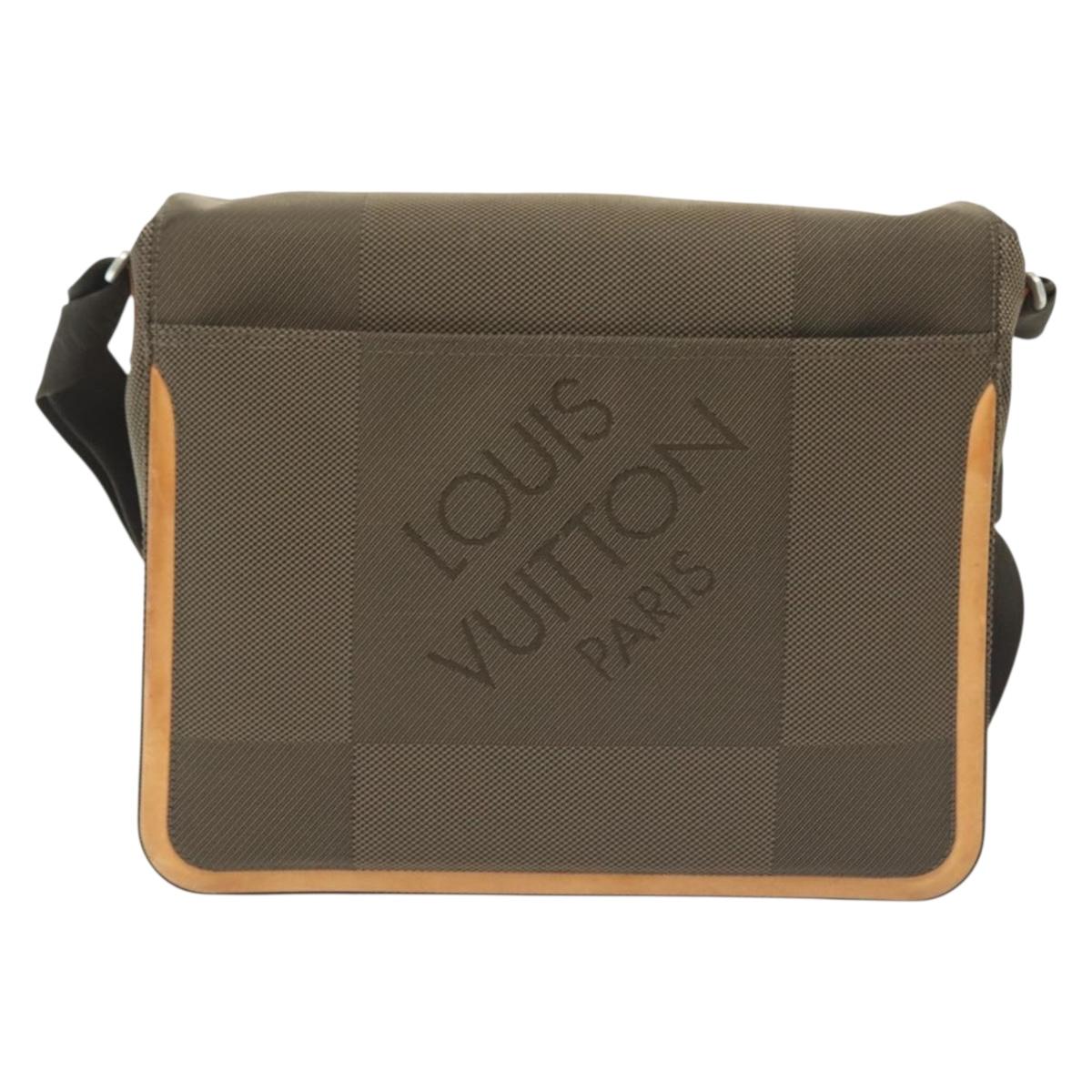 LOUIS VUITTON Damier Geant Messager Shoulder Bag Tail M93226 LV Auth ep10715