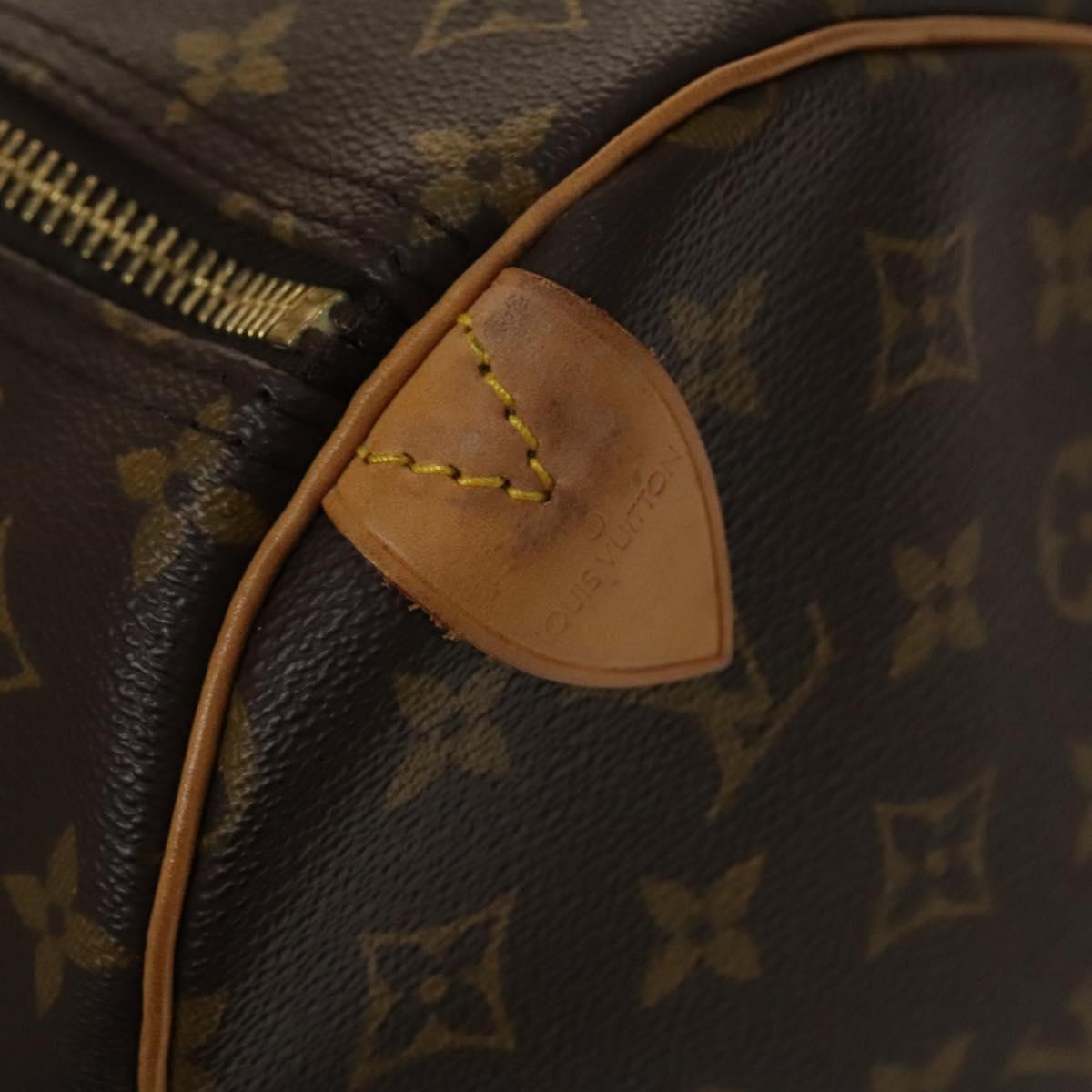 LOUIS VUITTON Monogram Keepall 60 Boston Bag M41422 LV Auth ep10731