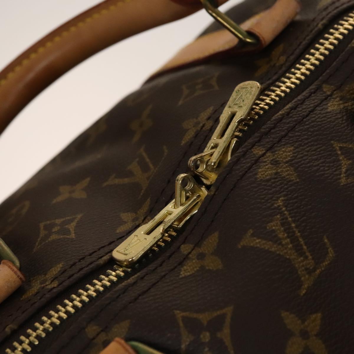 LOUIS VUITTON Monogram Keepall 60 Boston Bag M41422 LV Auth ep10731