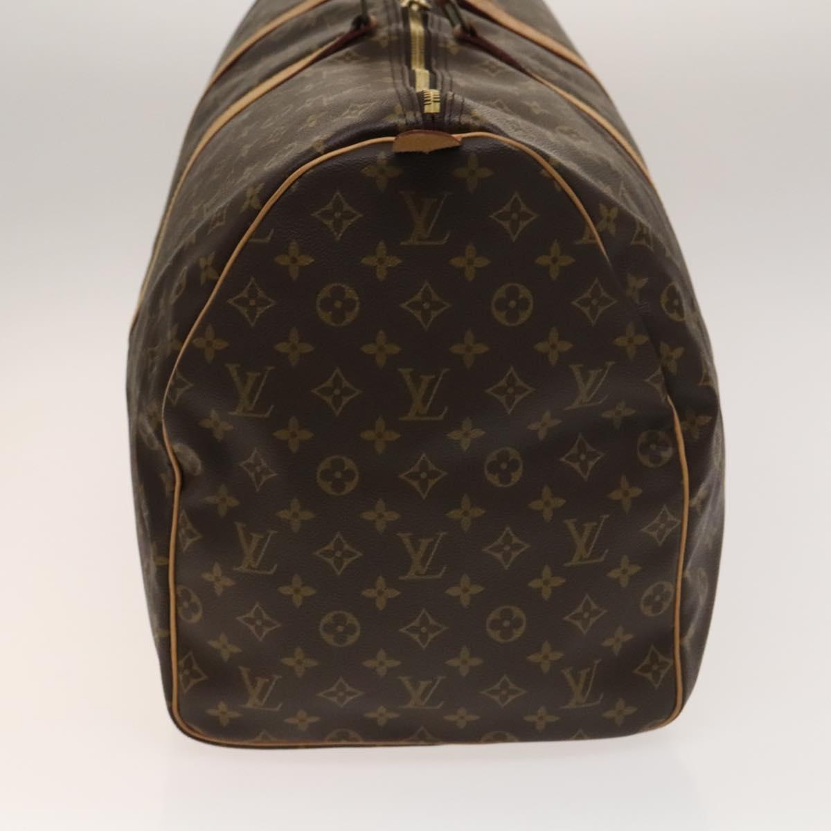 LOUIS VUITTON Monogram Keepall 60 Boston Bag M41422 LV Auth ep10731