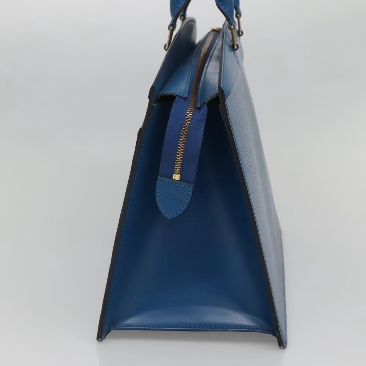 LOUIS VUITTON Epi Riviera Hand Bag Blue M48185 LV Auth ep10744