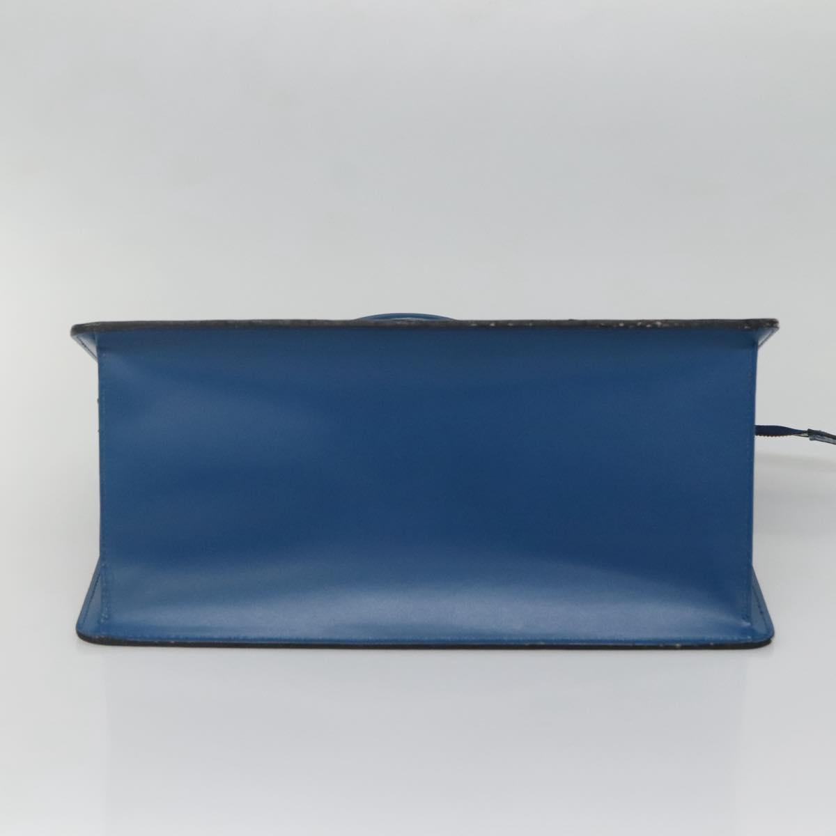 LOUIS VUITTON Epi Riviera Hand Bag Blue M48185 LV Auth ep10744