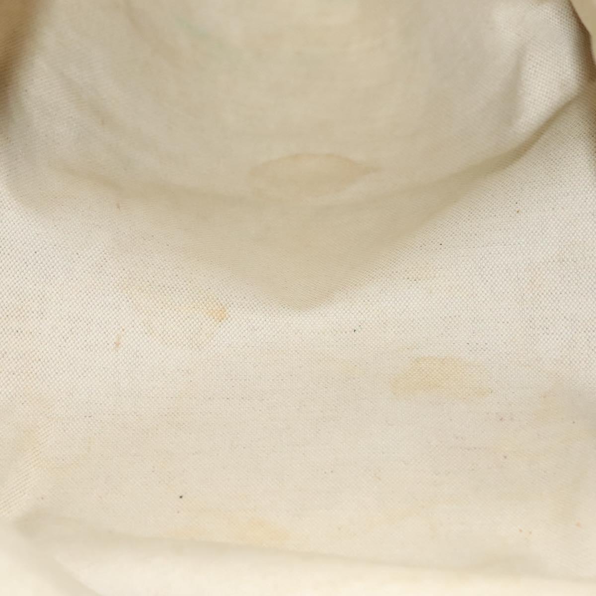 GUCCI GG Canvas Tote Bag Beige Gold 247209 Auth ep10749