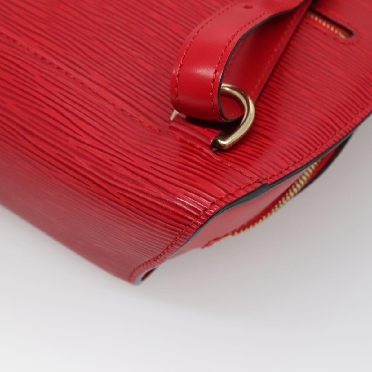 LOUIS VUITTON Epi Mabillon Backpack Castilian Red M52237 LV Auth ep10752