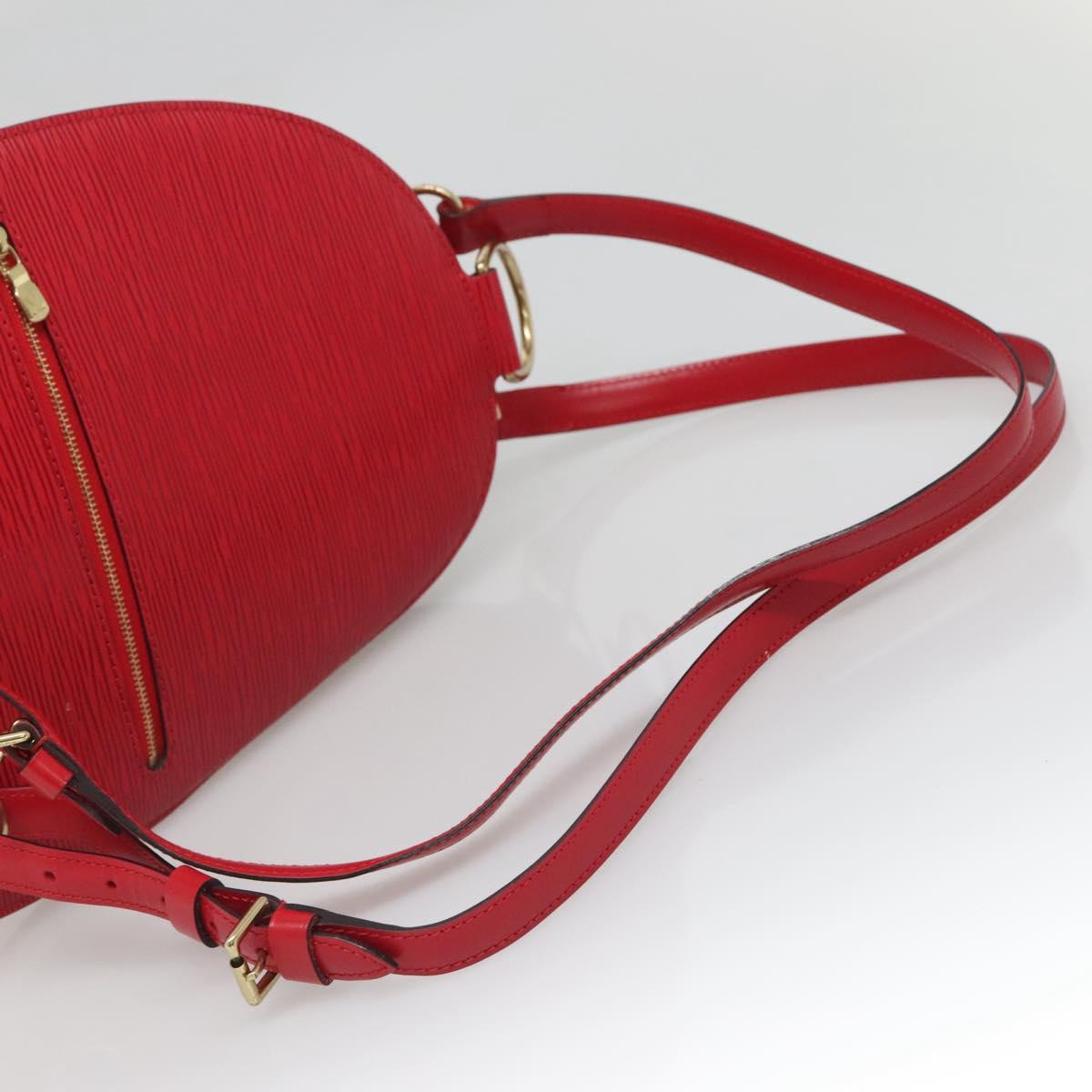 LOUIS VUITTON Epi Mabillon Backpack Castilian Red M52237 LV Auth ep10752
