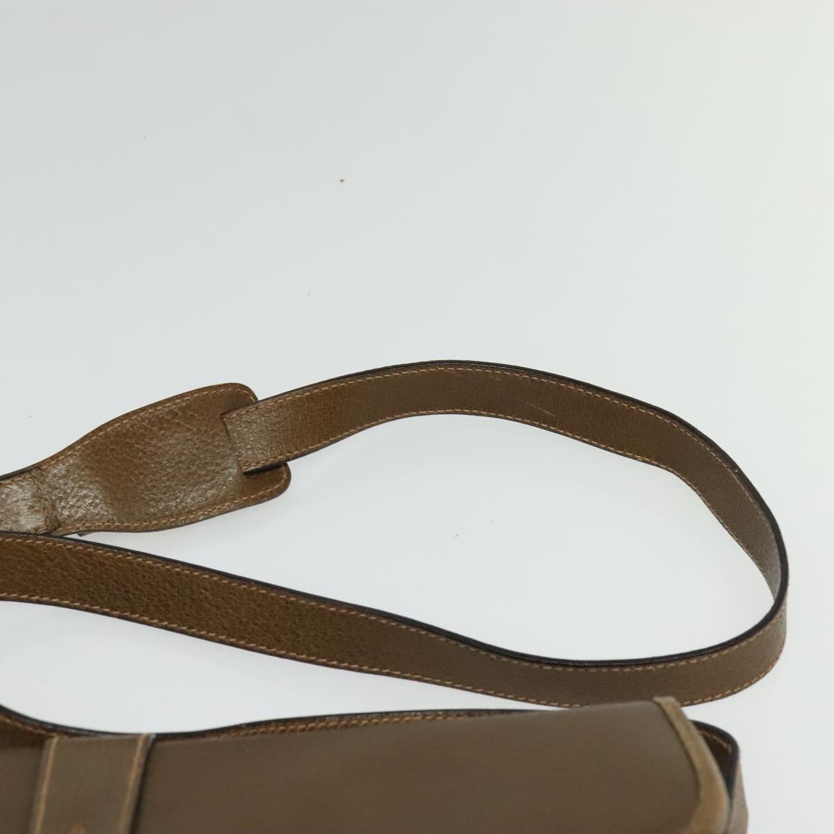GUCCI Shoulder Bag Canvas Beige Gold 001 113 0613 Auth ep10753