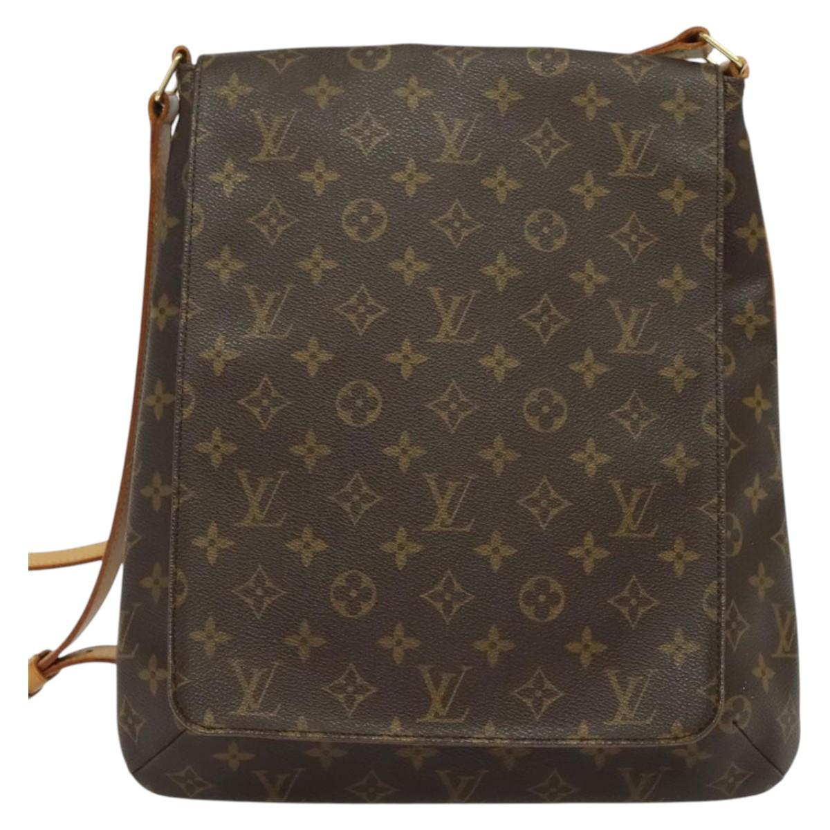 LOUIS VUITTON Monogram Musette Shoulder Bag M51256 LV Auth ep10786