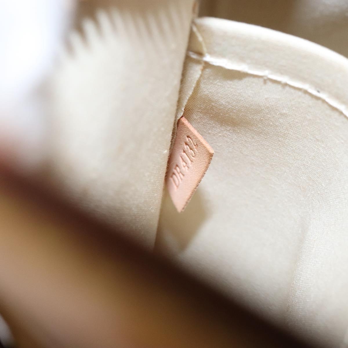 LOUIS VUITTON Monogram Vernis Blair MM Bag 2way Beige Poodle M91755 Auth ep10787