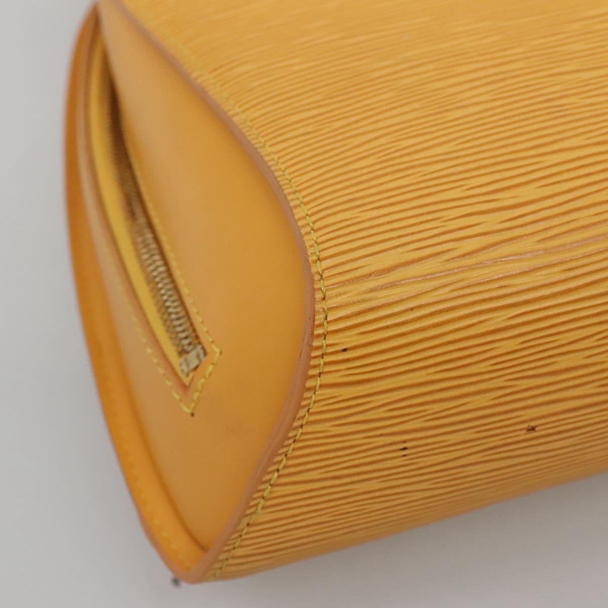 LOUIS VUITTON Epi Mabillon Backpack Yellow M52239 LV Auth ep10799