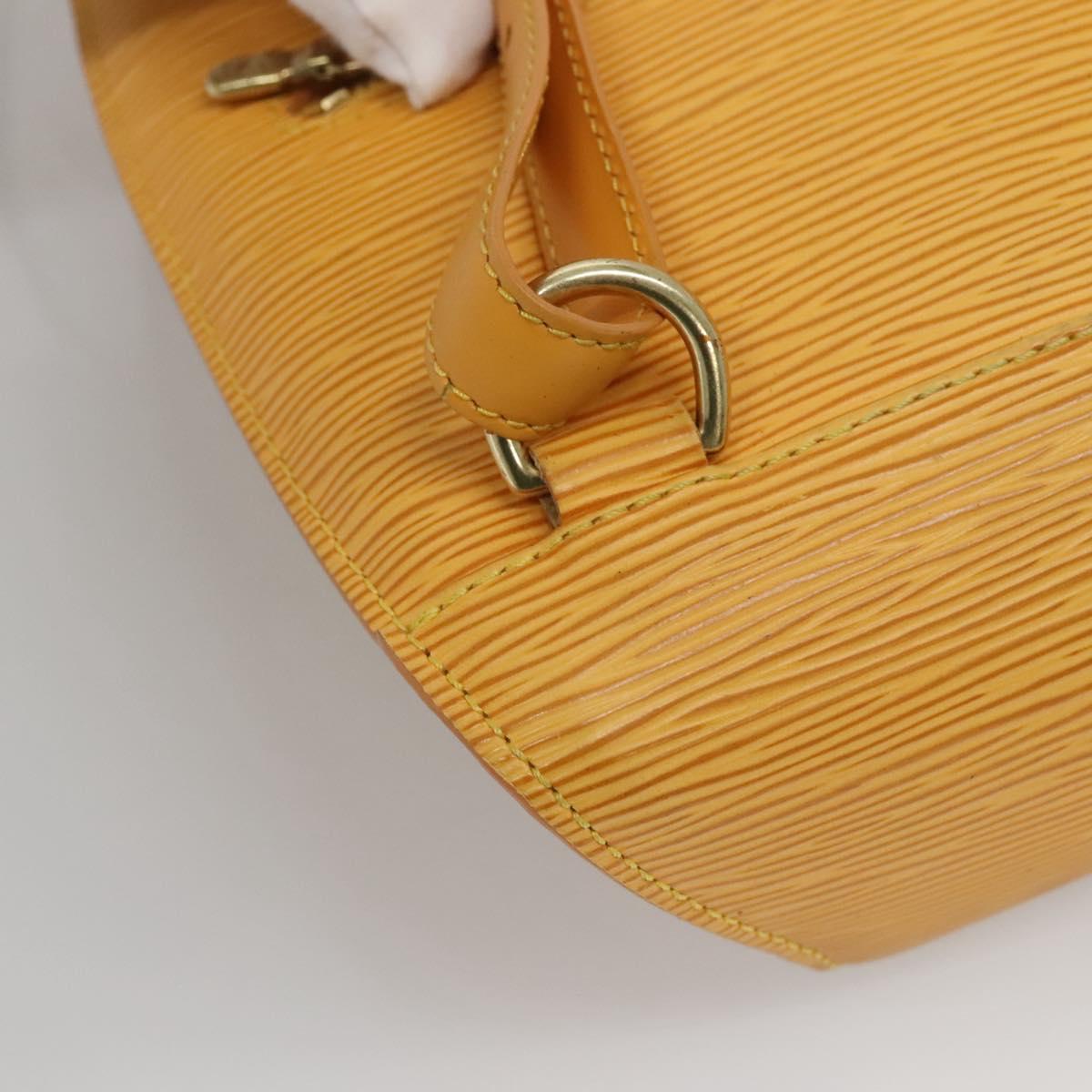 LOUIS VUITTON Epi Mabillon Backpack Yellow M52239 LV Auth ep10799