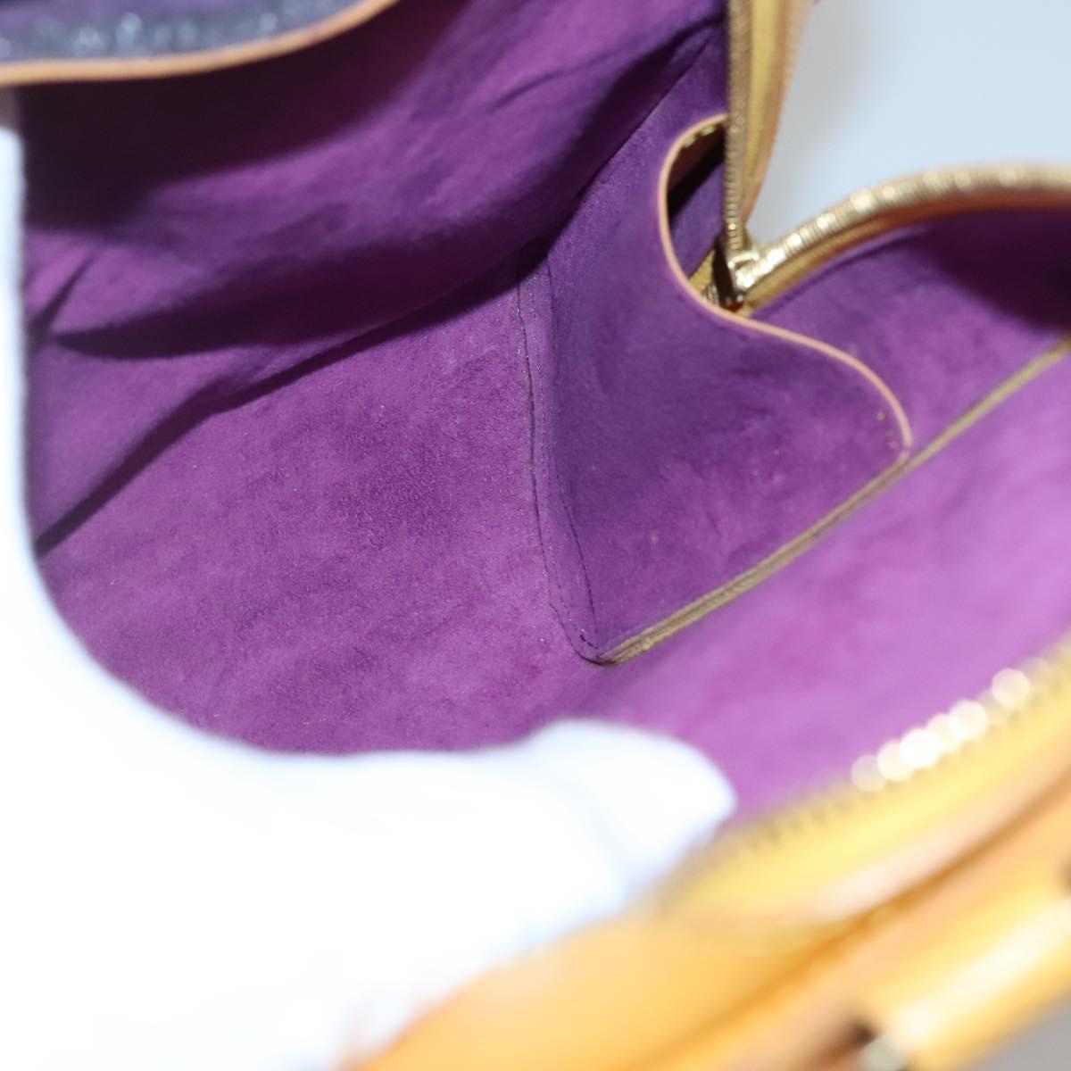 LOUIS VUITTON Epi Mabillon Backpack Yellow M52239 LV Auth ep10799