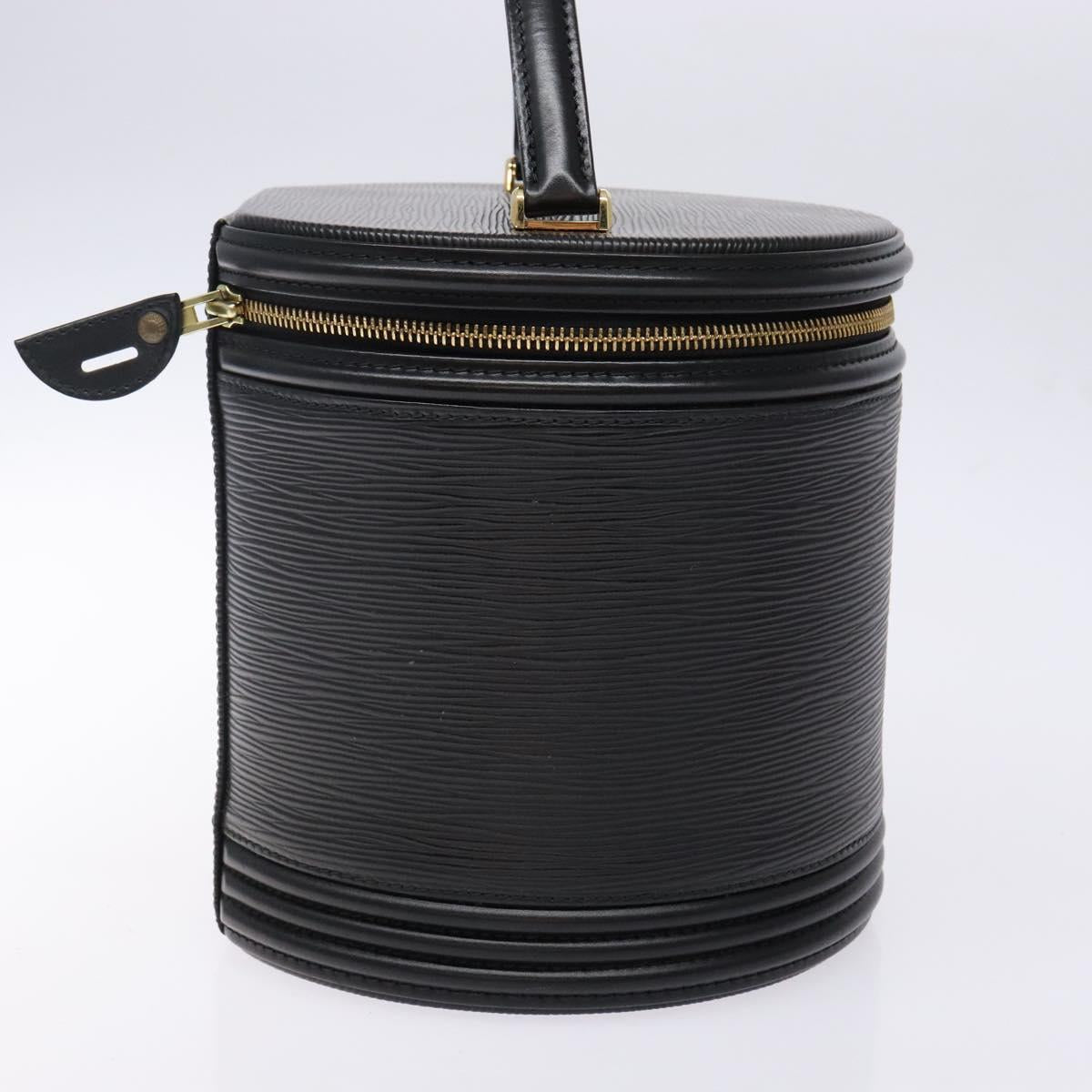 LOUIS VUITTON Epi Cannes Hand Bag Black M48032 LV Auth ep10803
