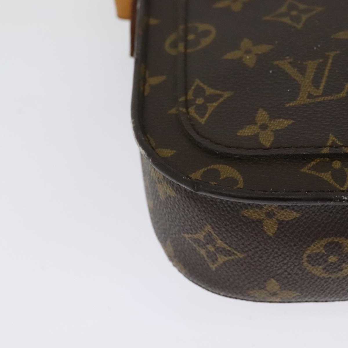 LOUIS VUITTON Monogram Saint Cloud MM Shoulder Bag M51243 LV Auth ep10809