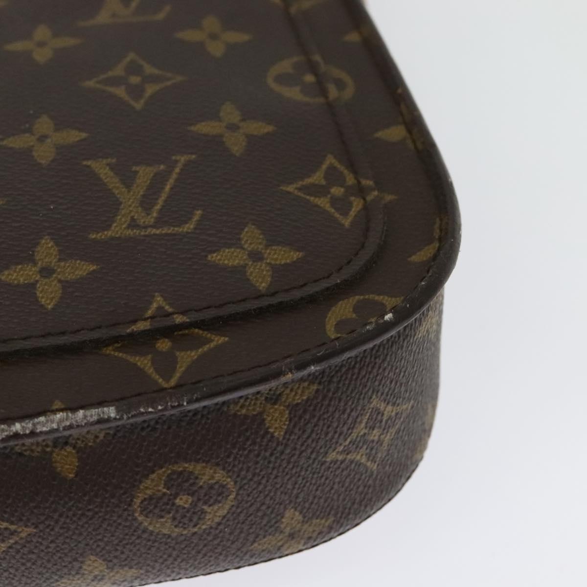 LOUIS VUITTON Monogram Saint Cloud MM Shoulder Bag M51243 LV Auth ep10809