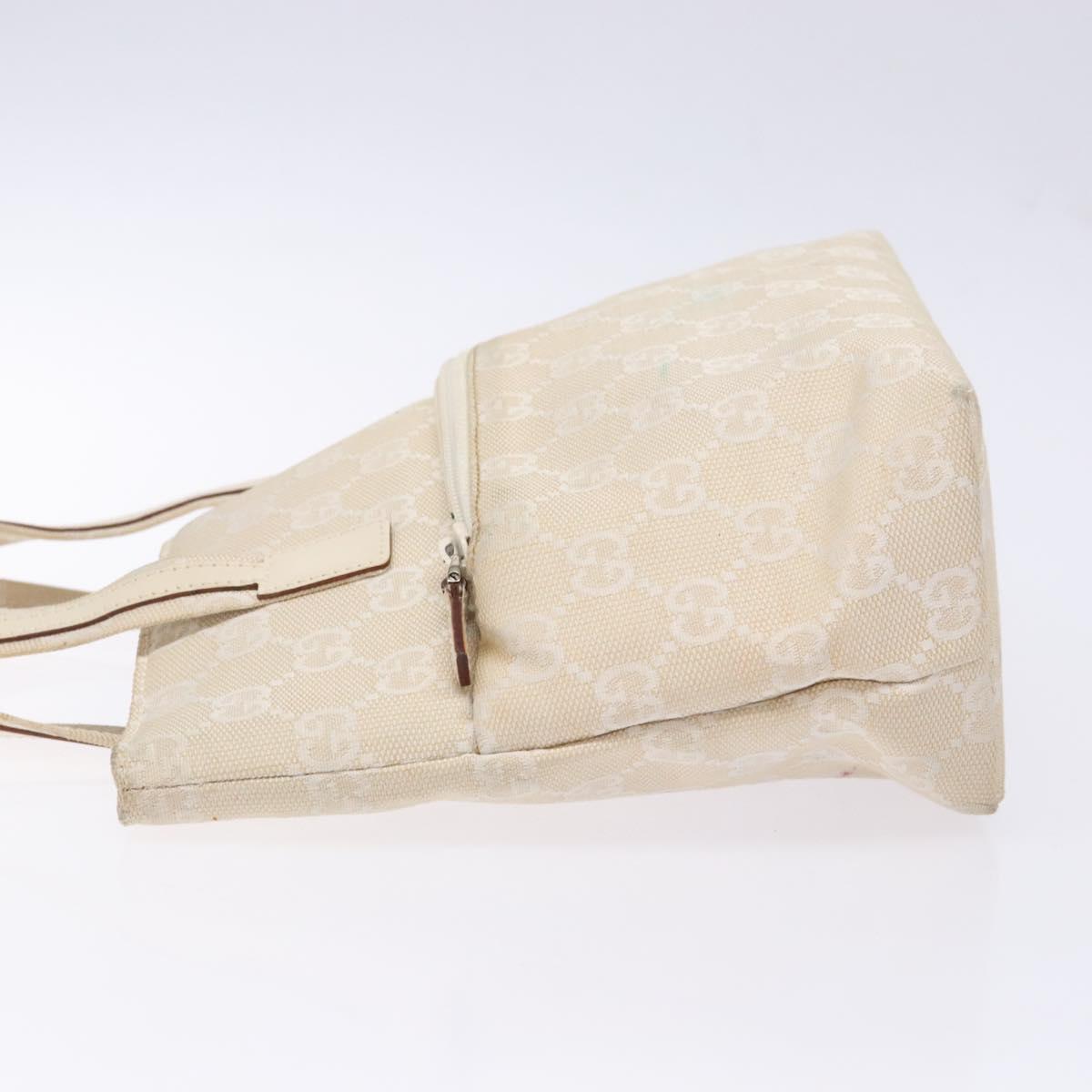 GUCCI GG Canvas Hand Bag Beige 002 1079 Auth ep10836