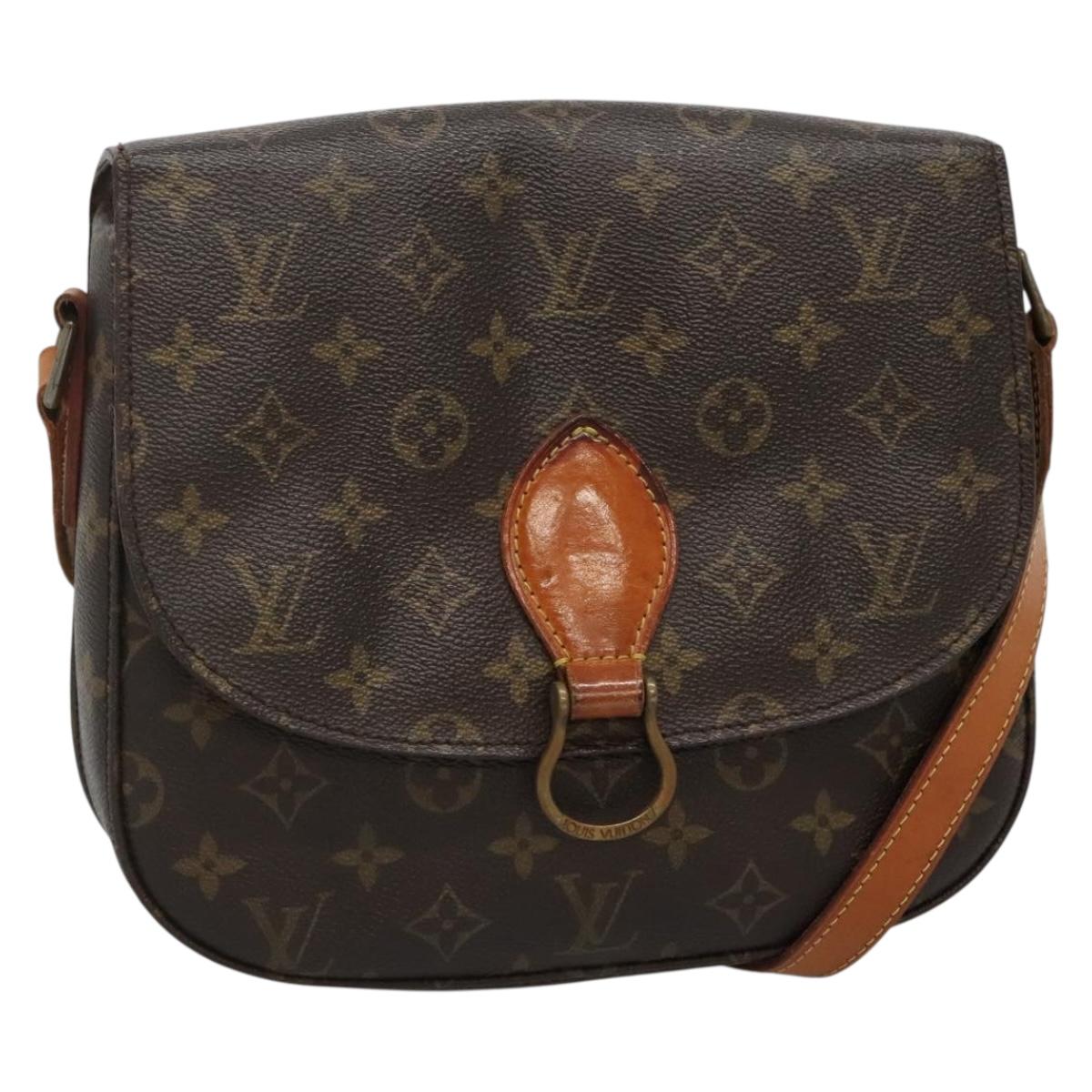 LOUIS VUITTON Monogram Saint Cloud GM Shoulder Bag M51242 LV Auth ep10839