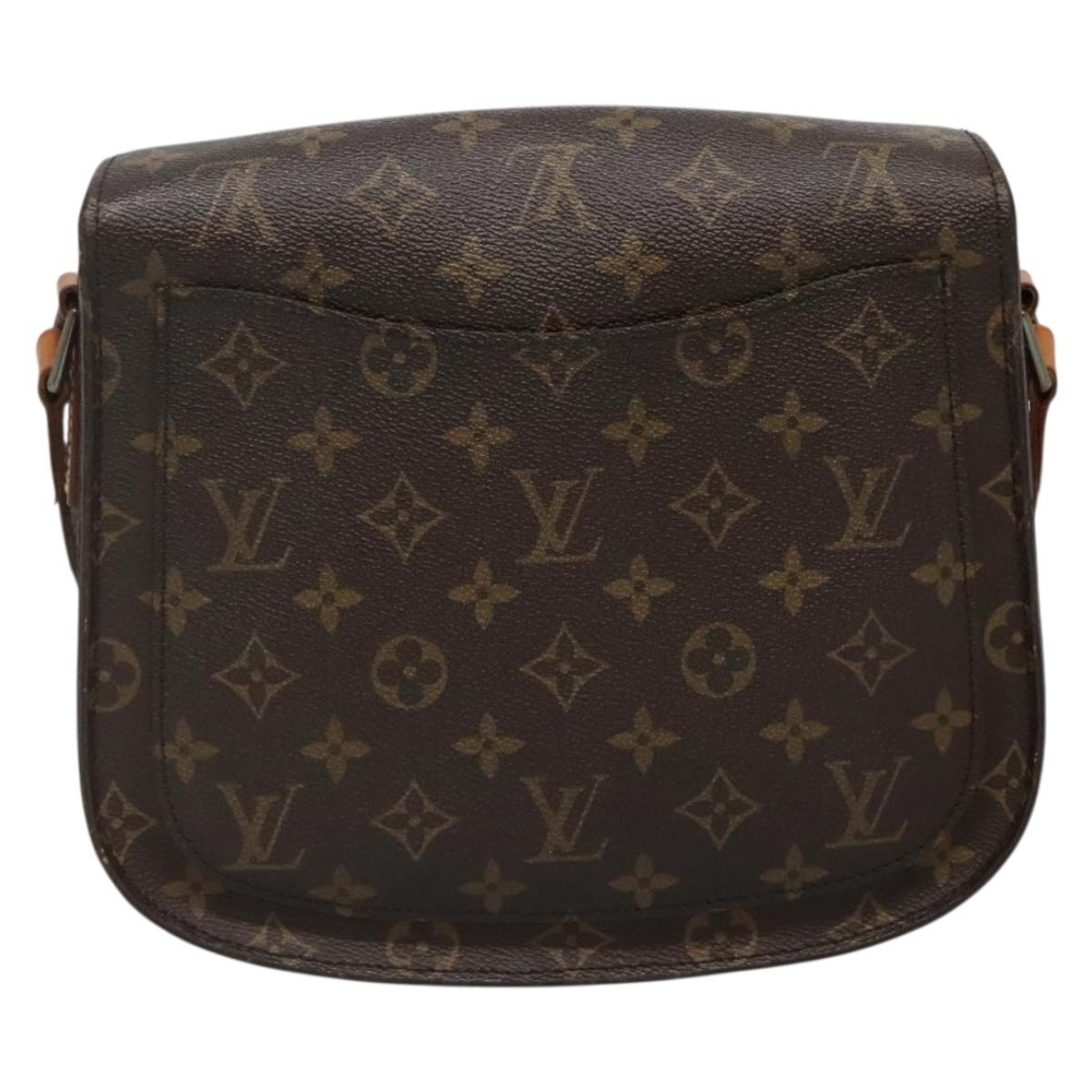 LOUIS VUITTON Monogram Saint Cloud GM Shoulder Bag M51242 LV Auth ep10839