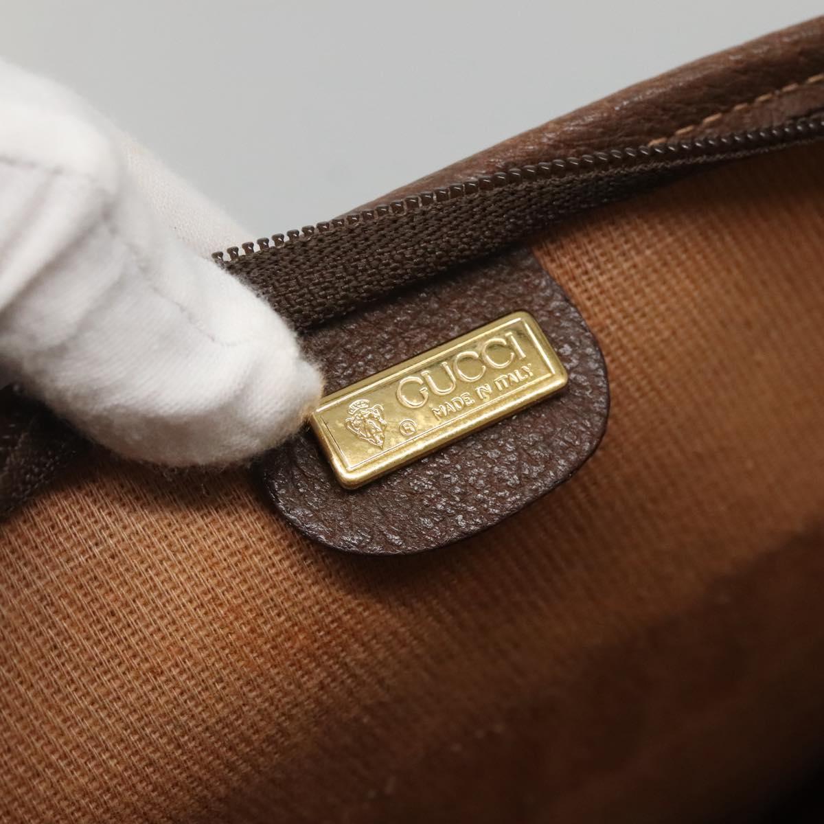 GUCCI GG Supreme Tote Bag PVC Beige Gold 002 39 6130 9411 Auth ep10867