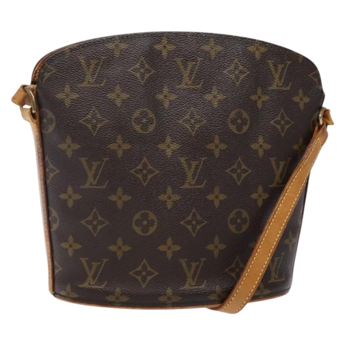 LOUIS VUITTON Monogram Drouot Shoulder Shoulder Bag M51290 LV Auth ep10891