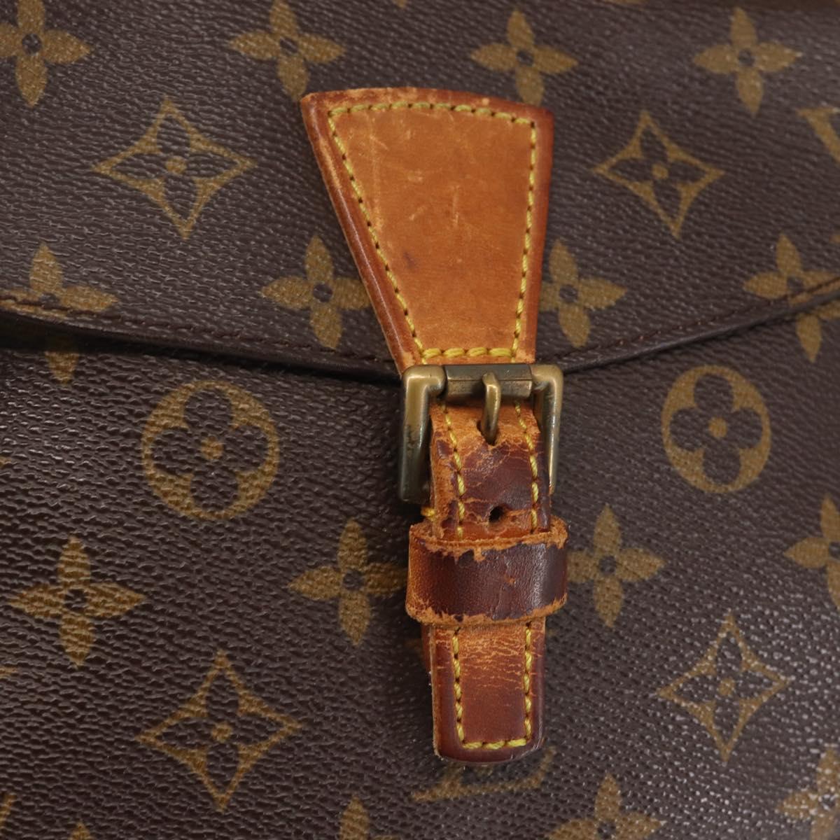 LOUIS VUITTON Monogram Jeune Fille MM Shoulder Bag M51226 LV Auth ep10905