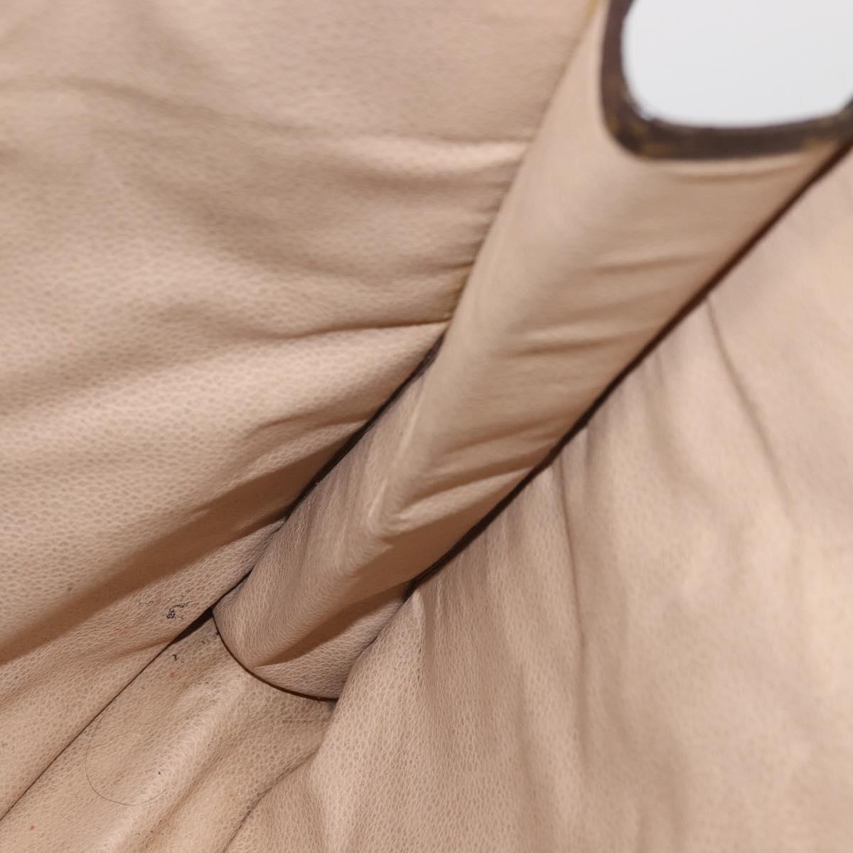 LOUIS VUITTON Monogram Sac Plat Hand Bag M51140 LV Auth ep10914