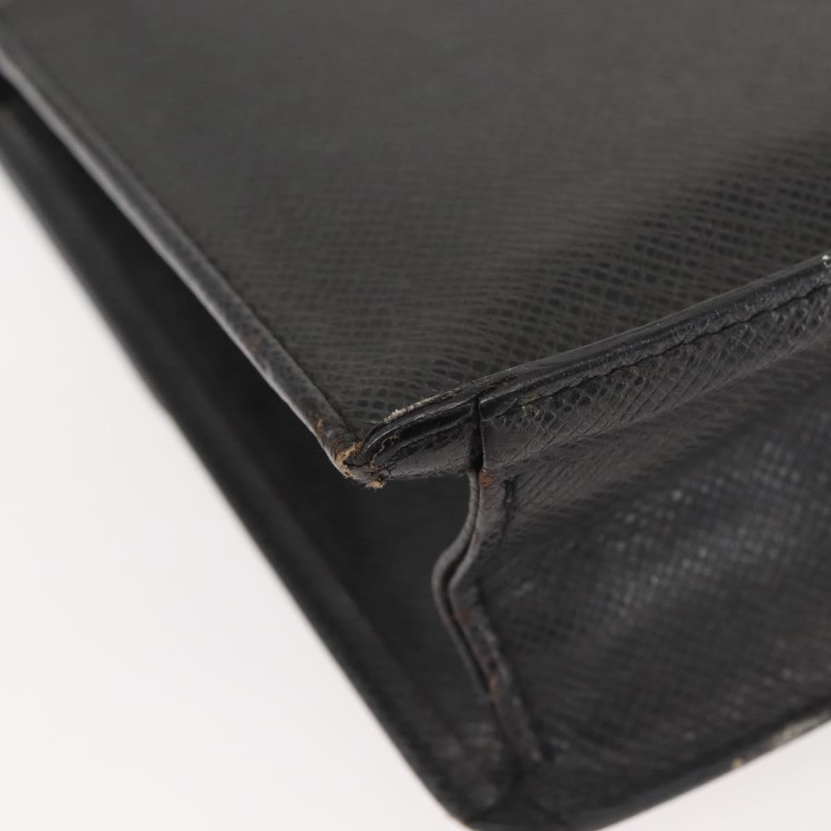 LOUIS VUITTON Taiga Selenga Clutch Bag Ardoise M30782 LV Auth ep10920