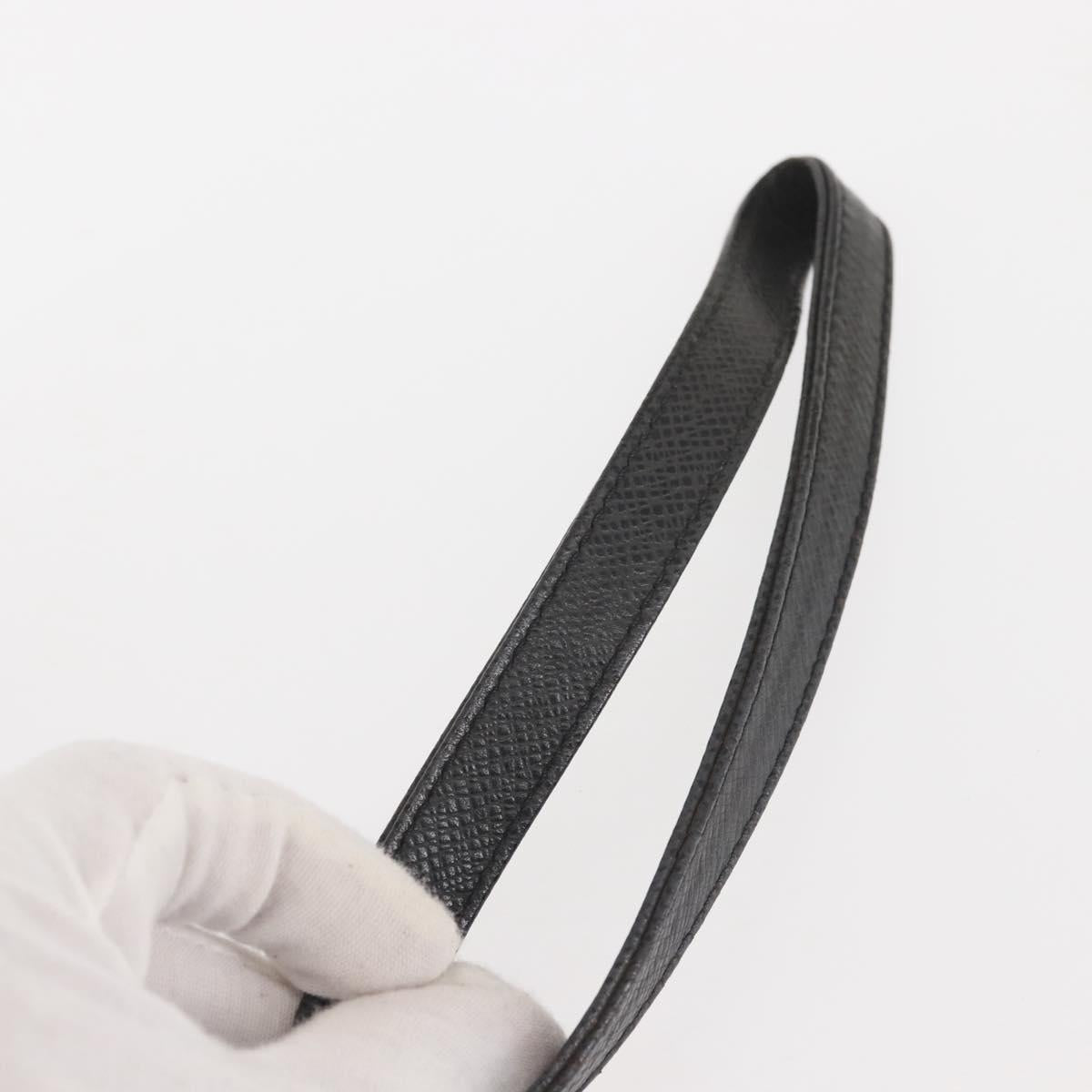 LOUIS VUITTON Taiga Selenga Clutch Bag Ardoise M30782 LV Auth ep10920