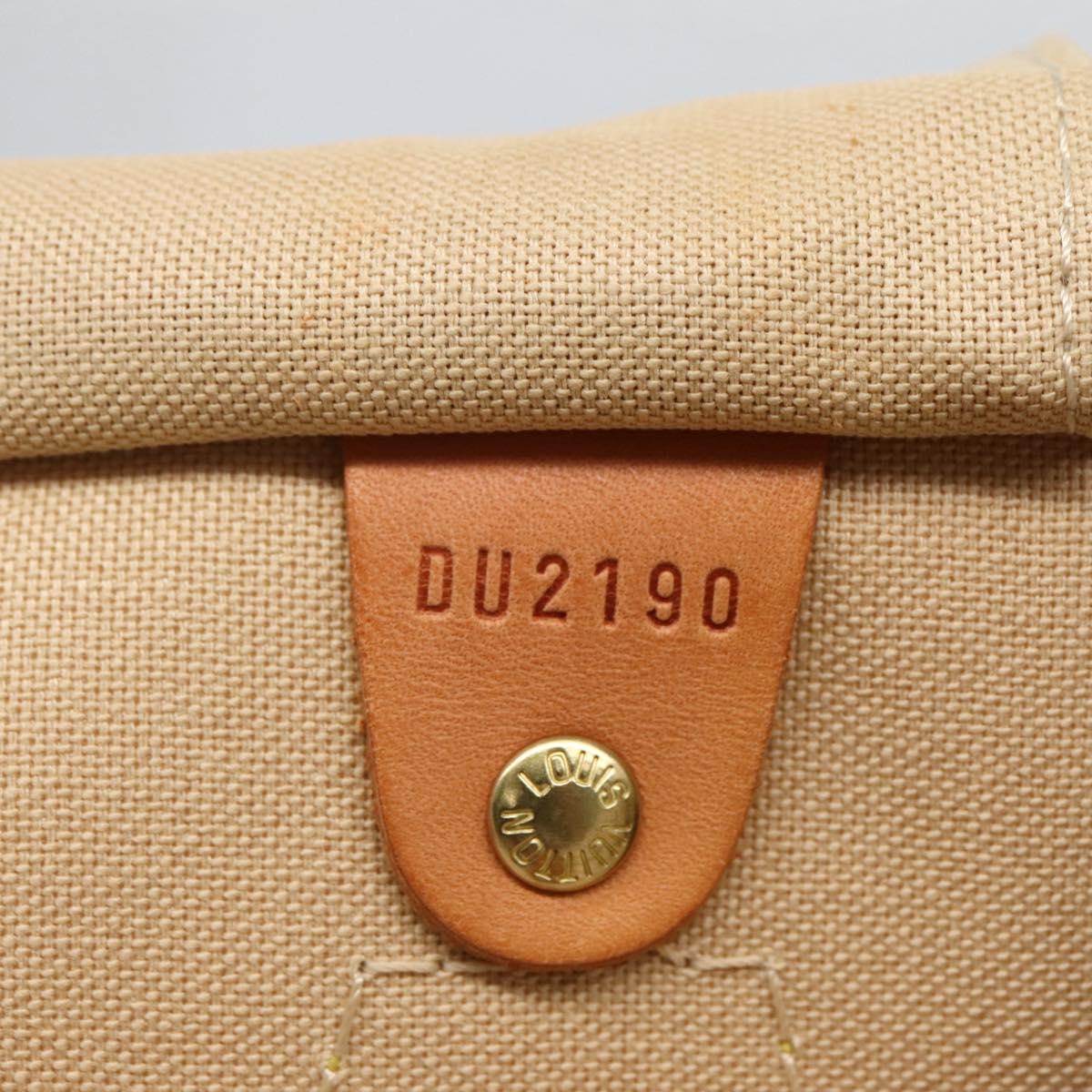 LOUIS VUITTON Damier Azur Speedy 30 Hand Bag N41533 LV Auth ep10924