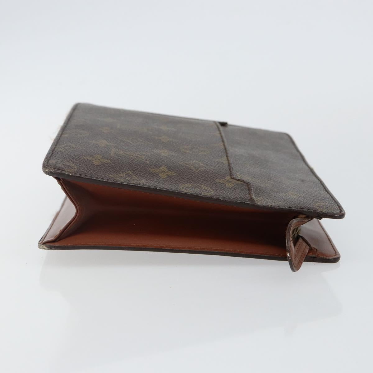 LOUIS VUITTON Monogram Pochette Homme Clutch Bag M51795 LV Auth ep10935