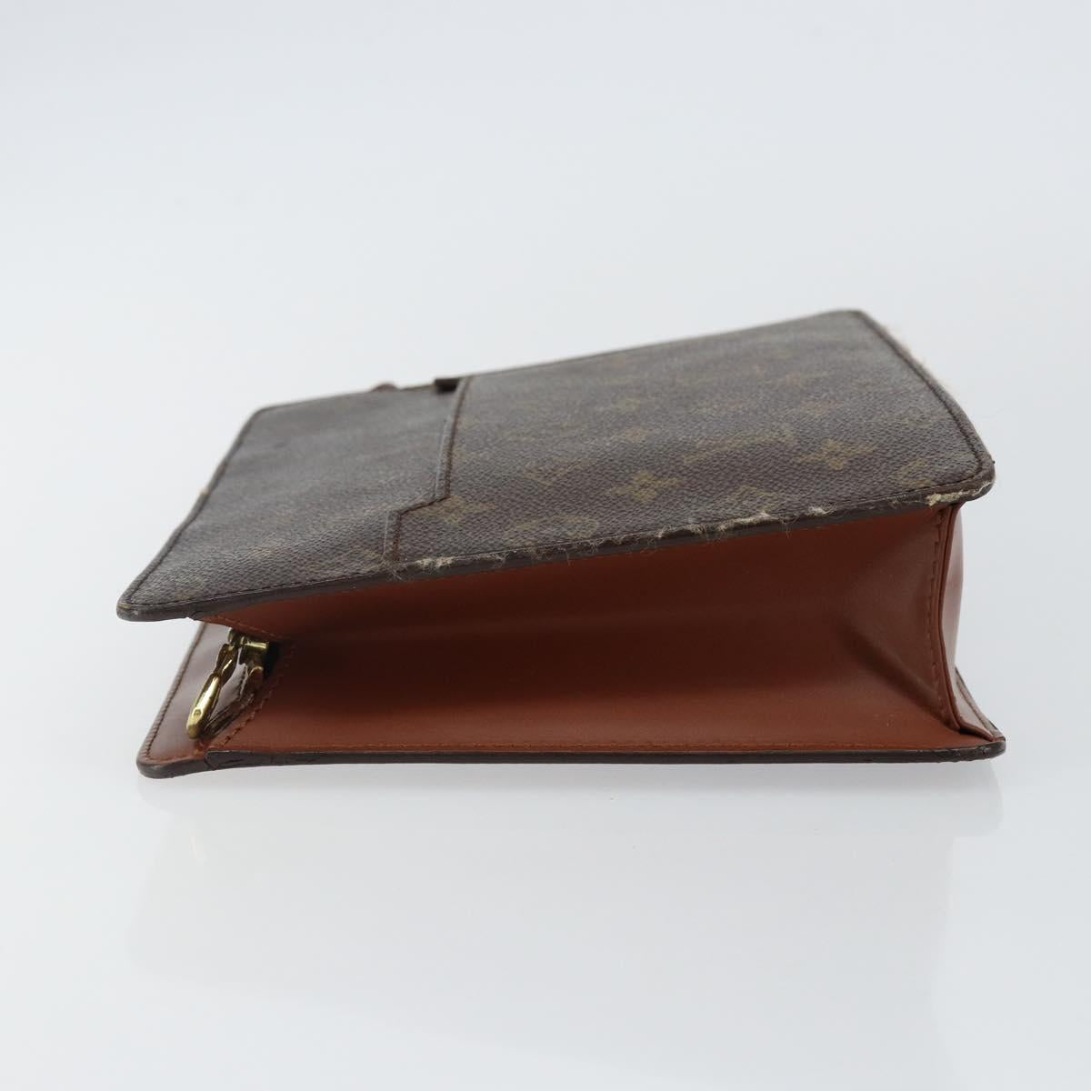 LOUIS VUITTON Monogram Pochette Homme Clutch Bag M51795 LV Auth ep10935