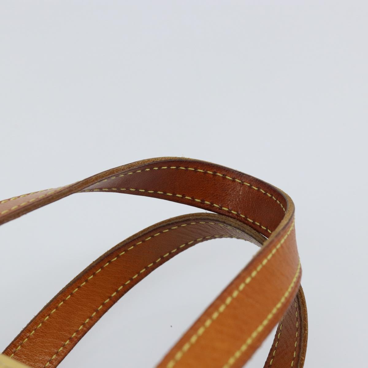 LOUIS VUITTON Monogram Vernis Reade PM Hand Bag Beige M91334 LV Auth ep10940