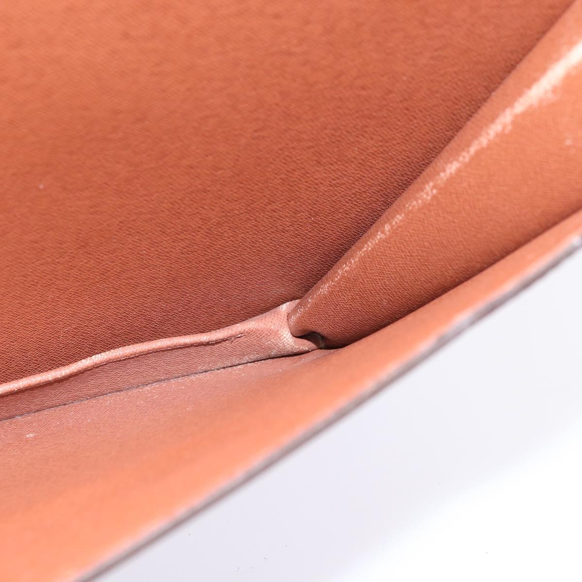 LOUIS VUITTON Epi Serviette Conseiller Briefcase Brown M54423 LV Auth ep10946