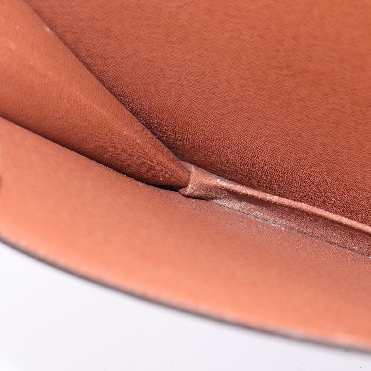 LOUIS VUITTON Epi Serviette Conseiller Briefcase Brown M54423 LV Auth ep10946